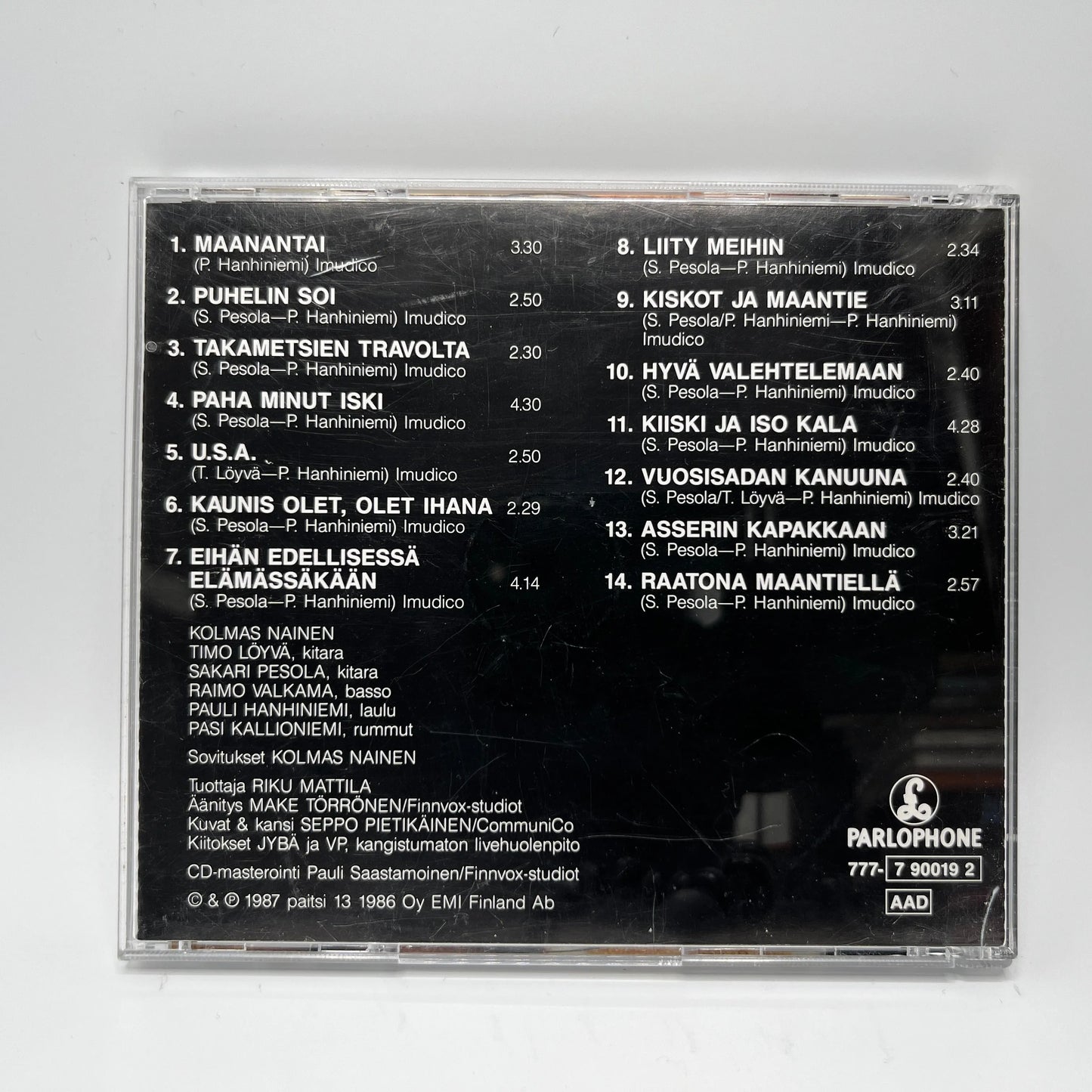 Kolmas Nainen - Paha Minut Iski CD