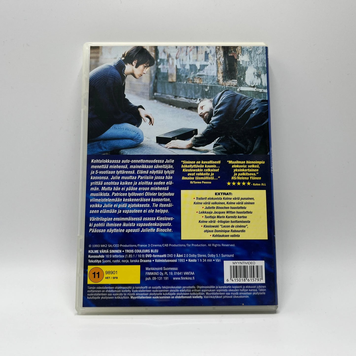 Kolme Väriä - Sininen (DVD)