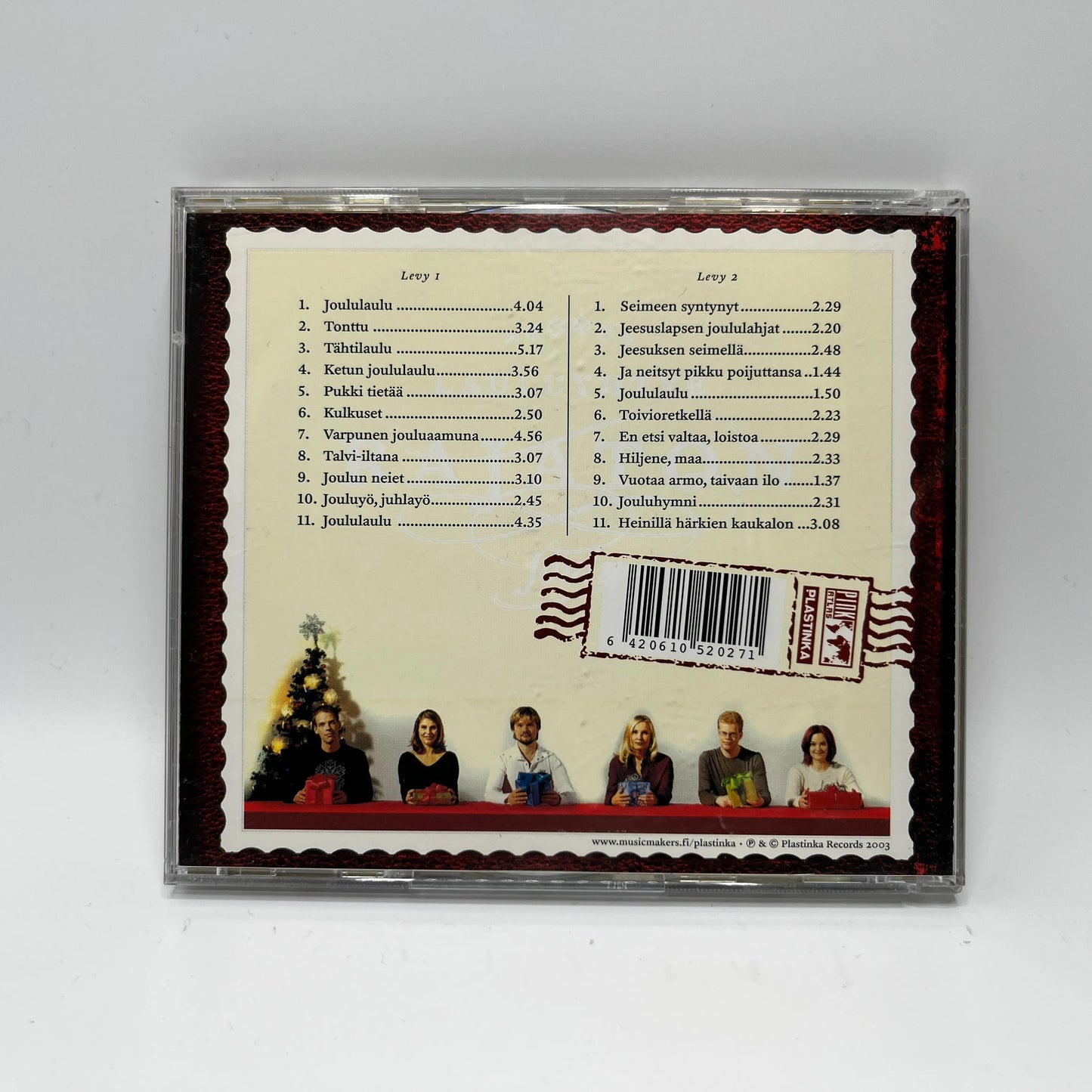 Lauluyhtye Rajaton - Joulu 2CD