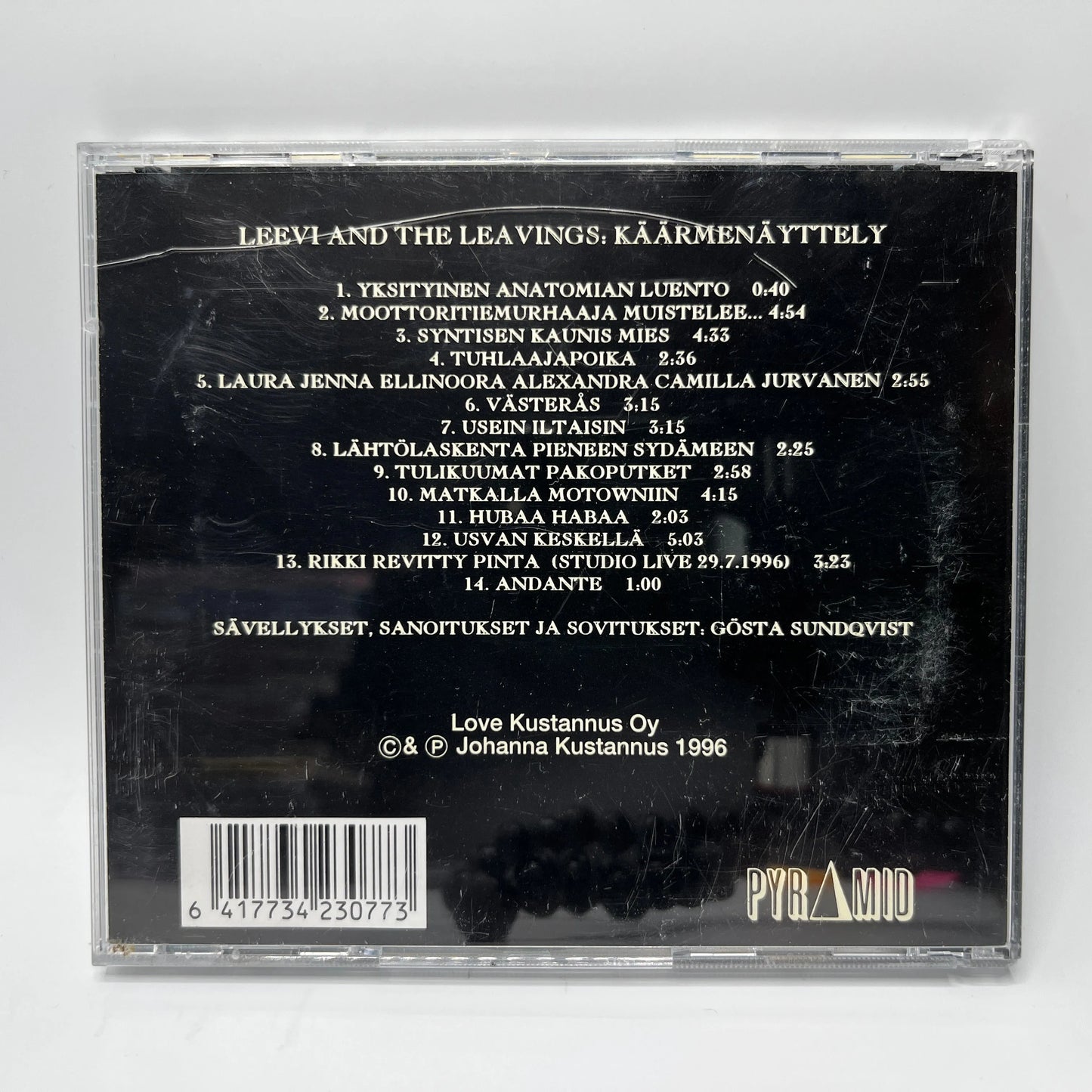 Leevi And The Leavings – Käärmenäyttely CD