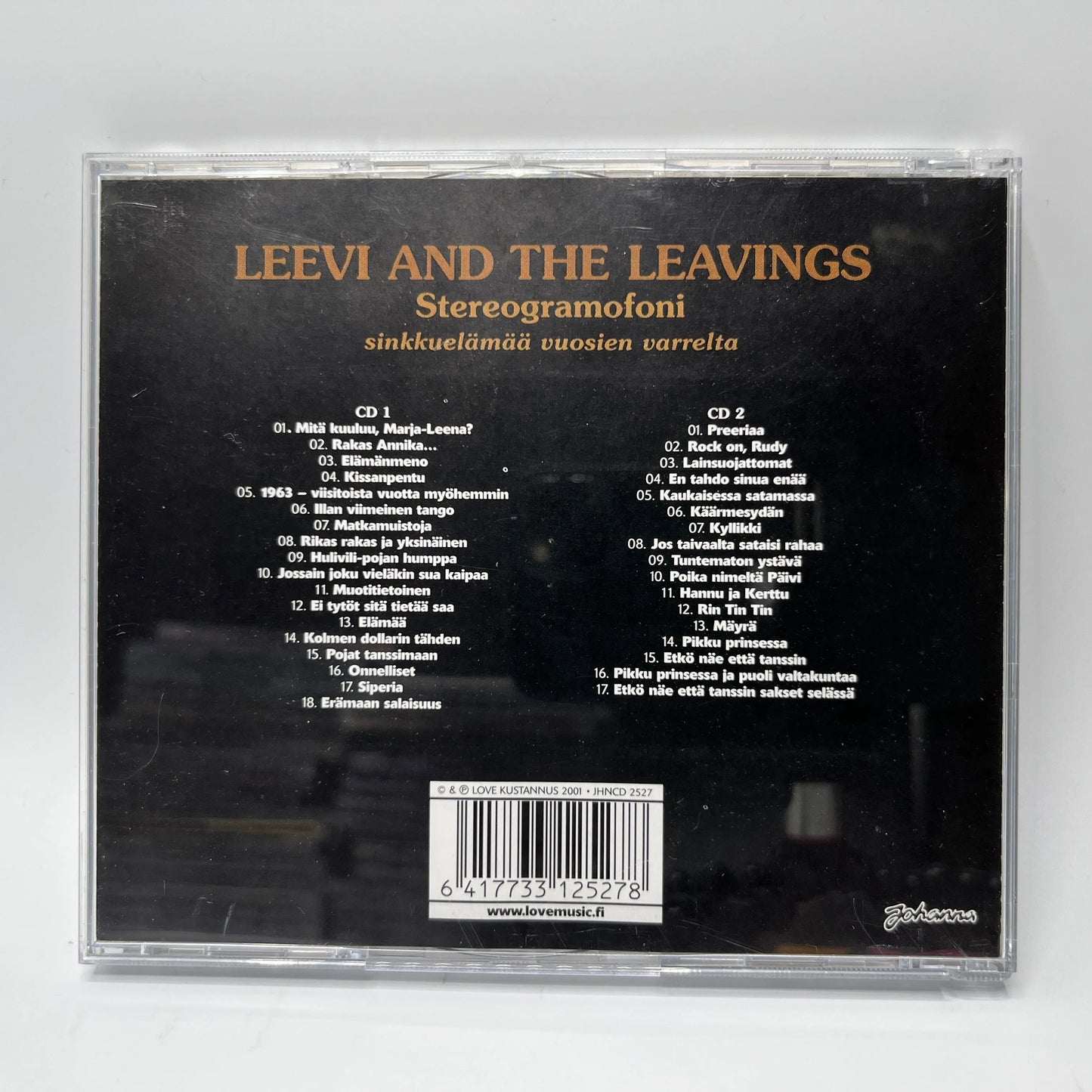 Leevi And The Leavings – Stereogramofoni - Sinkkuelämää Vuosien Varrelta 2CD