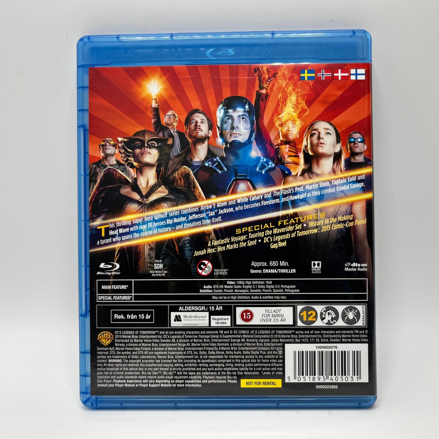 Legends Of Tomorrow - Kausi 1 (Blu-Ray)