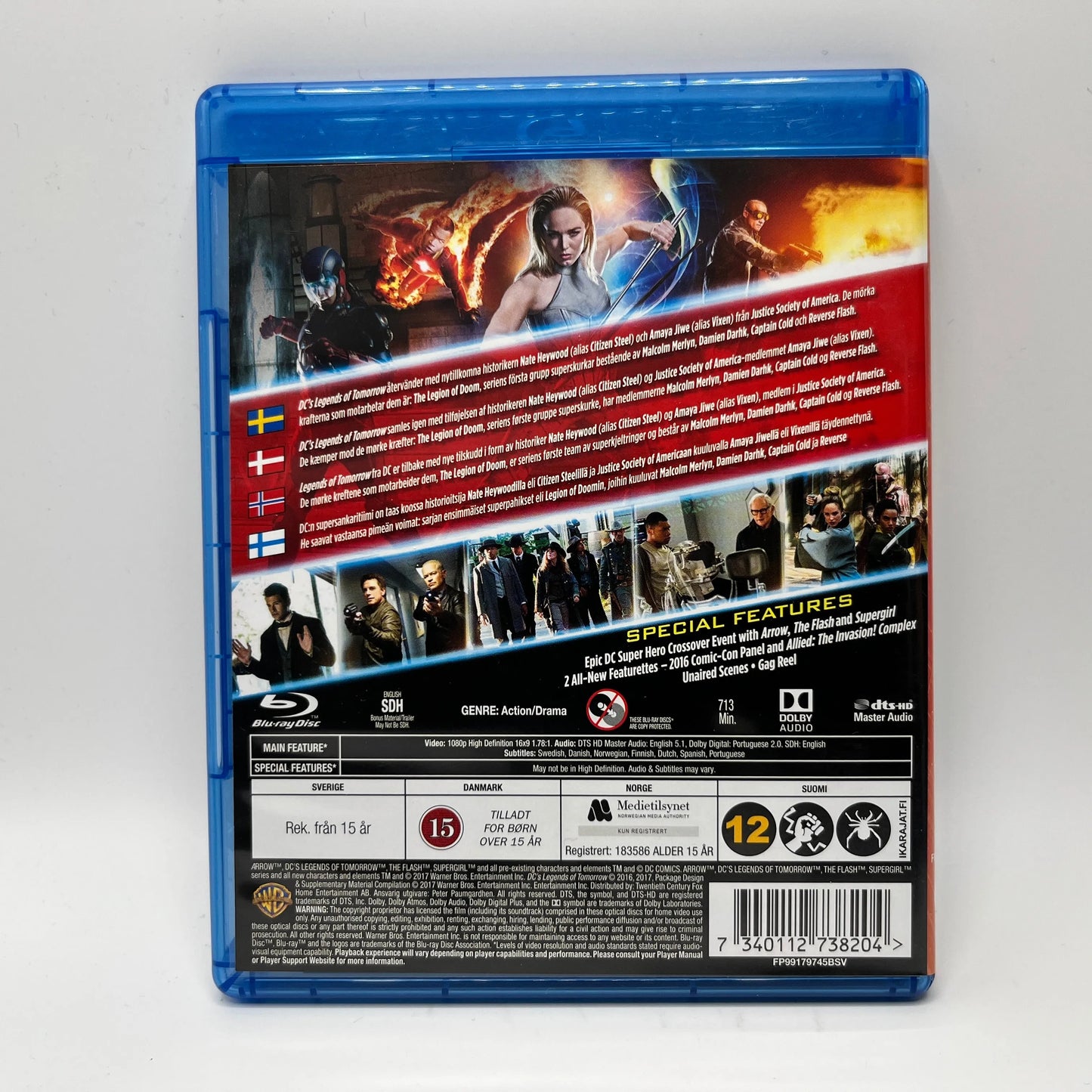 Legends Of Tomorrow - Kausi 2 (Blu-Ray)