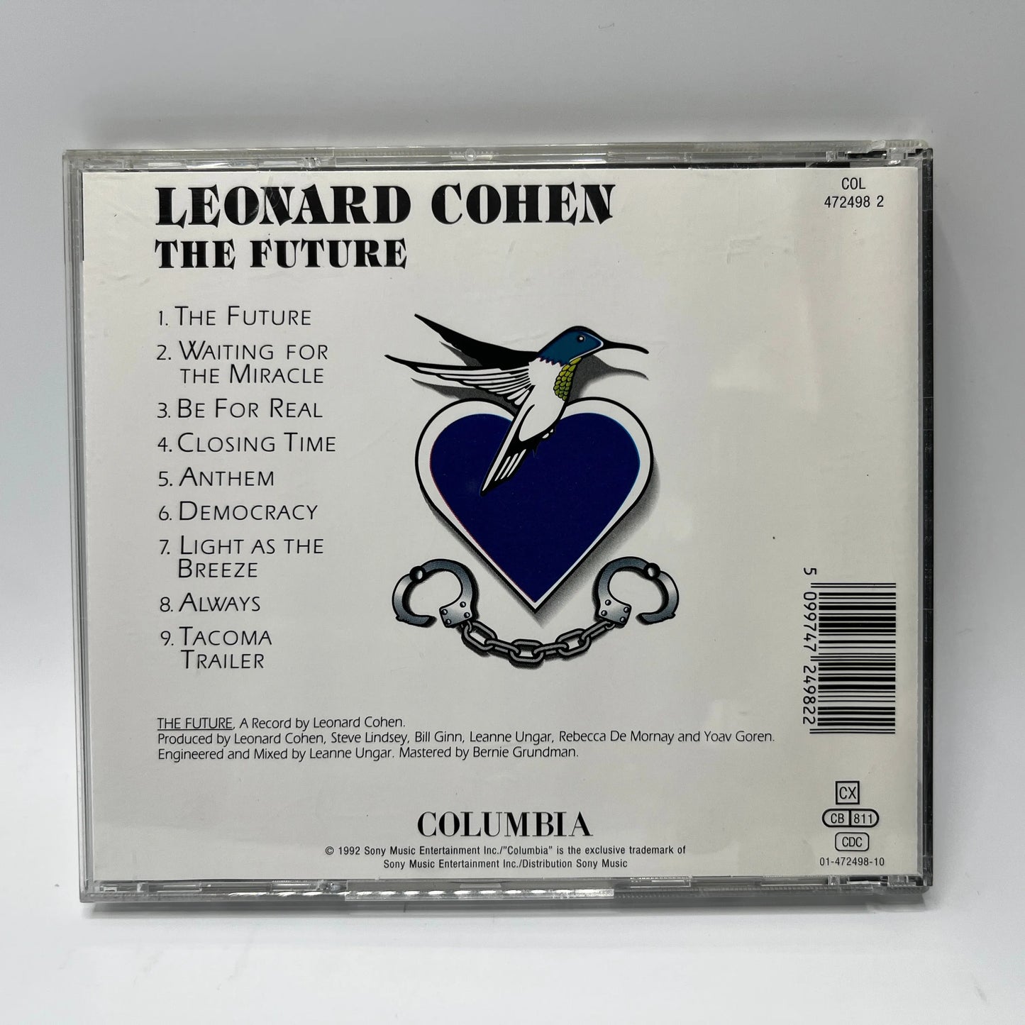 Leonard Cohen - The Future CD