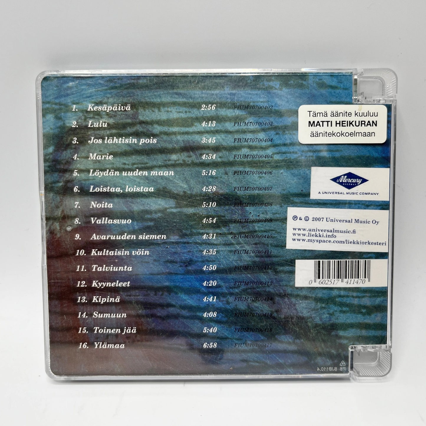 Liekki – Kalliot Leikkaa CD