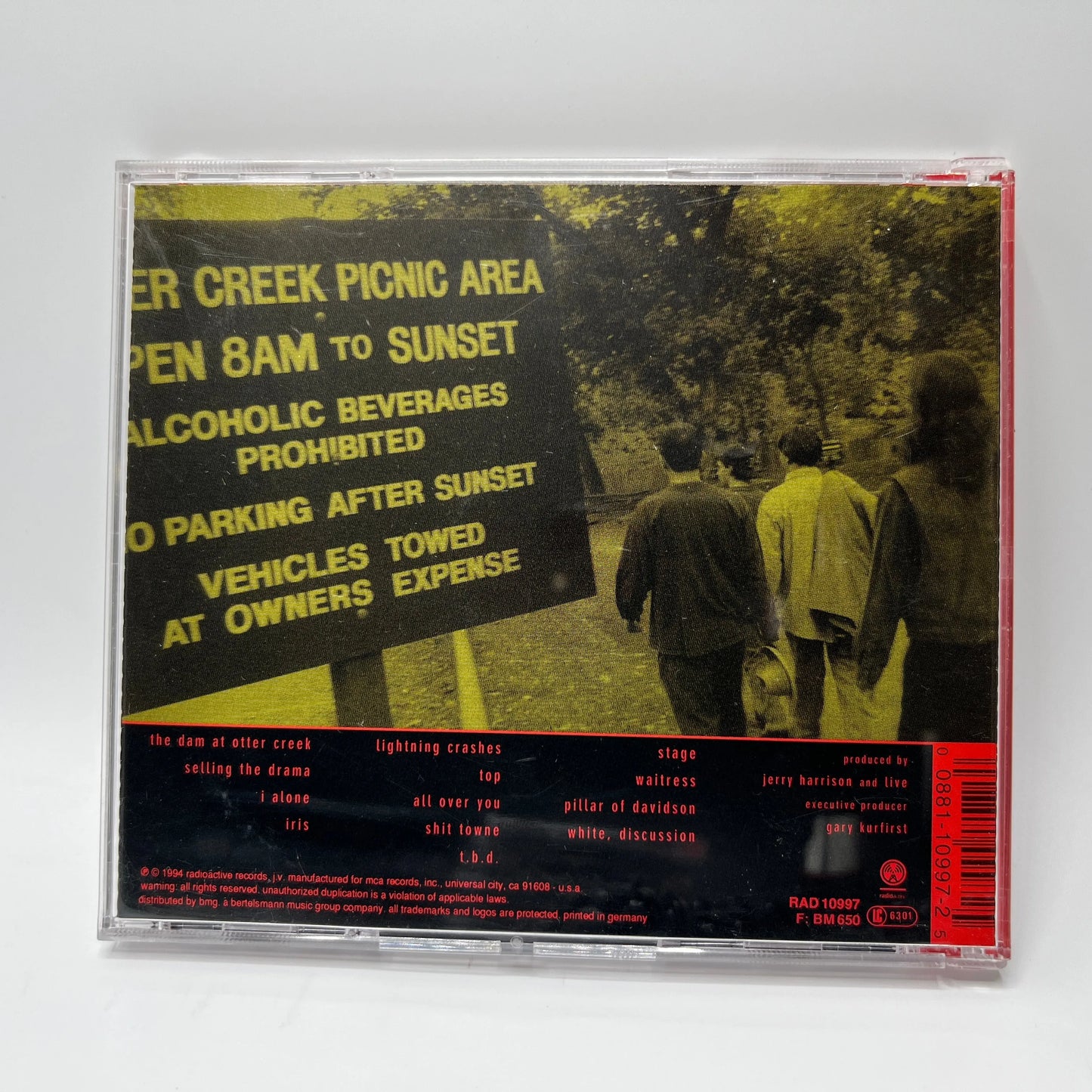 Live - Throwing Copper CD