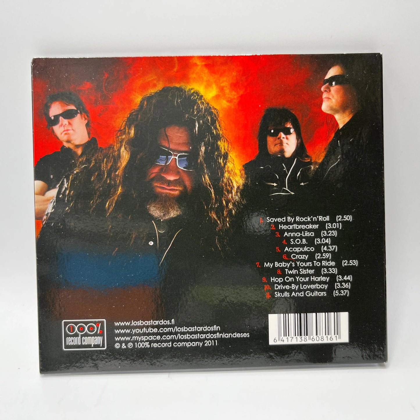 Los Bastardos Finlandeses – Saved By Rock'n Roll CD