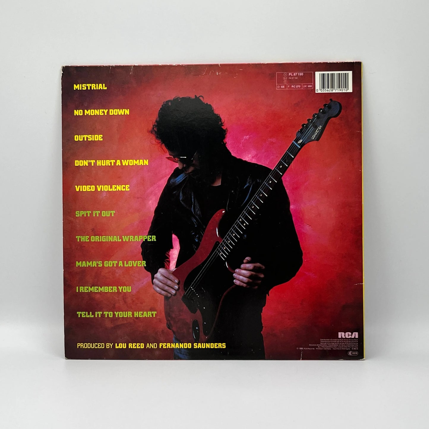 Lou Reed - Mistral LP