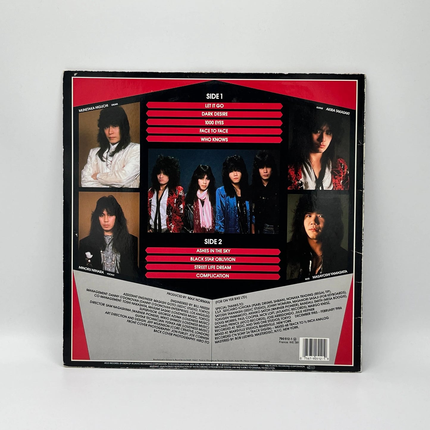 Loudness - Lightning Strikes LP