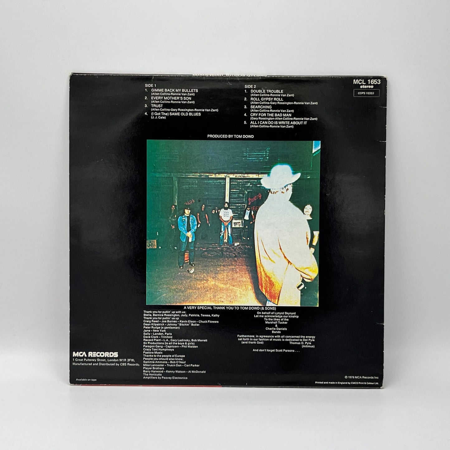 Lynyrd Skynyrd - Gimme Back My Bullets LP