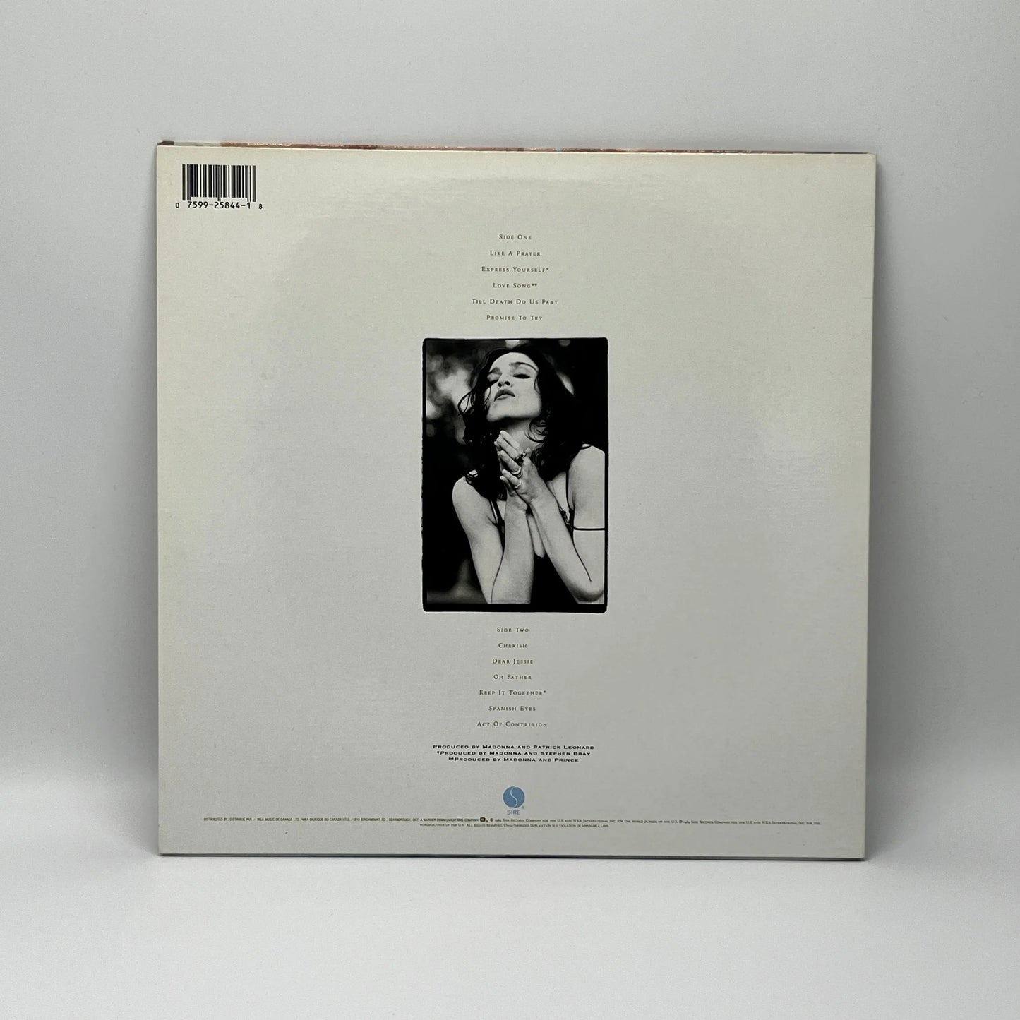 Madonna - Like A Prayer LP