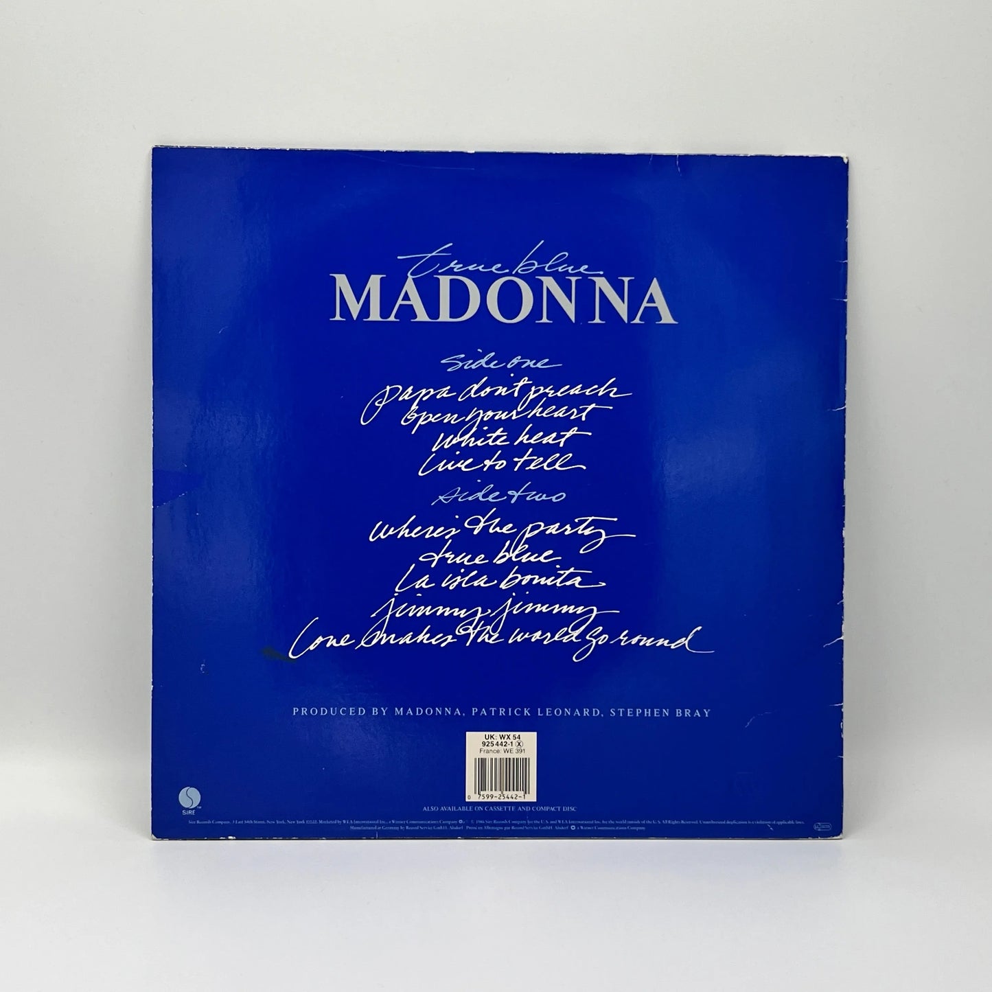 Madonna - True Blue LP