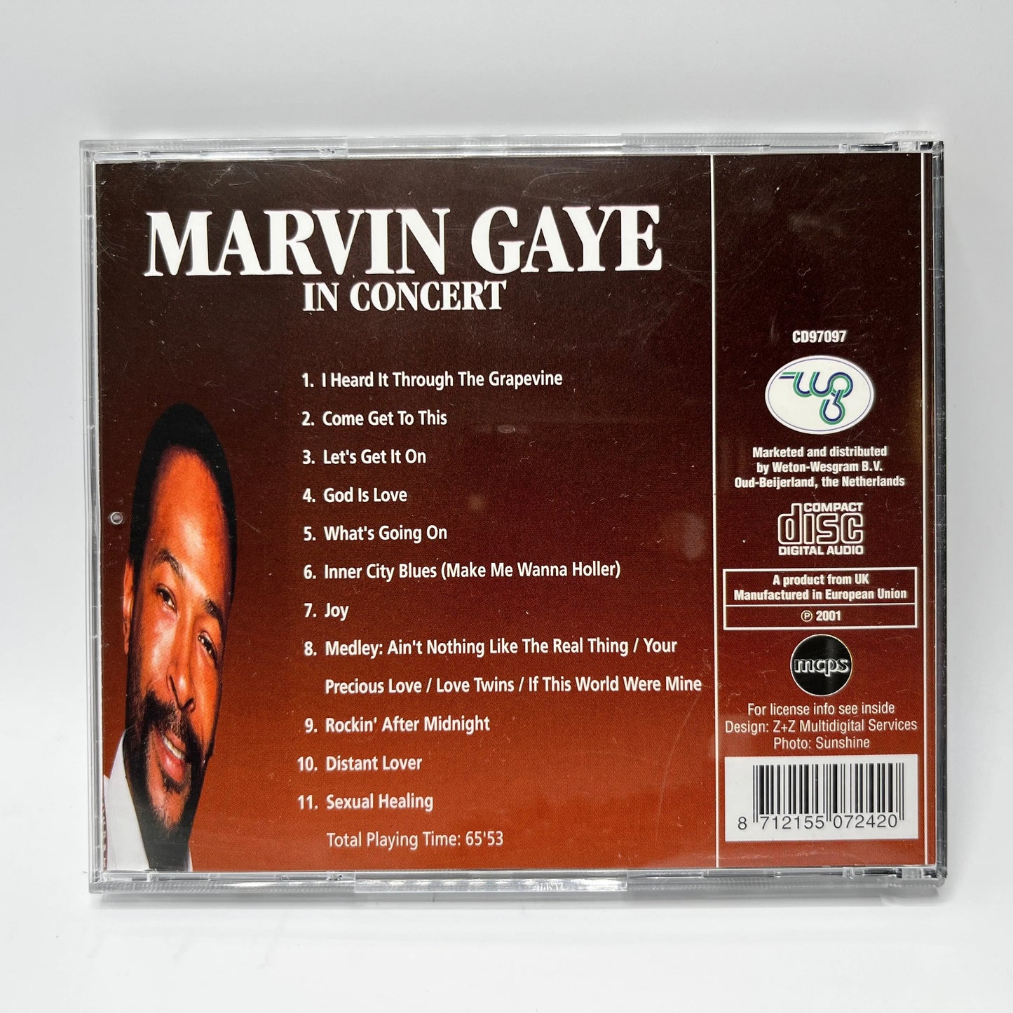 Marvin Gaye – In Concert CD