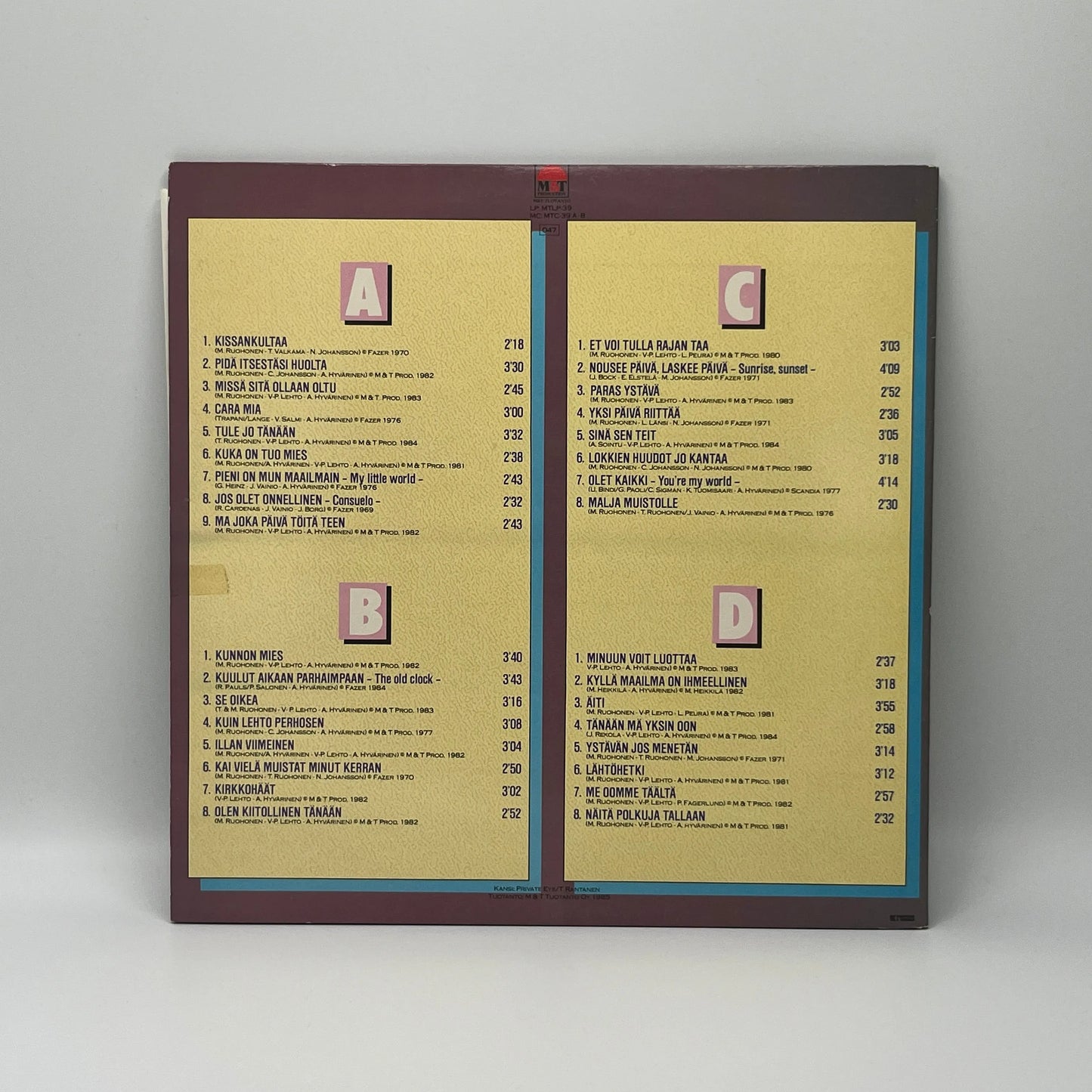 Matti & Teppo - Parhaat 2LP