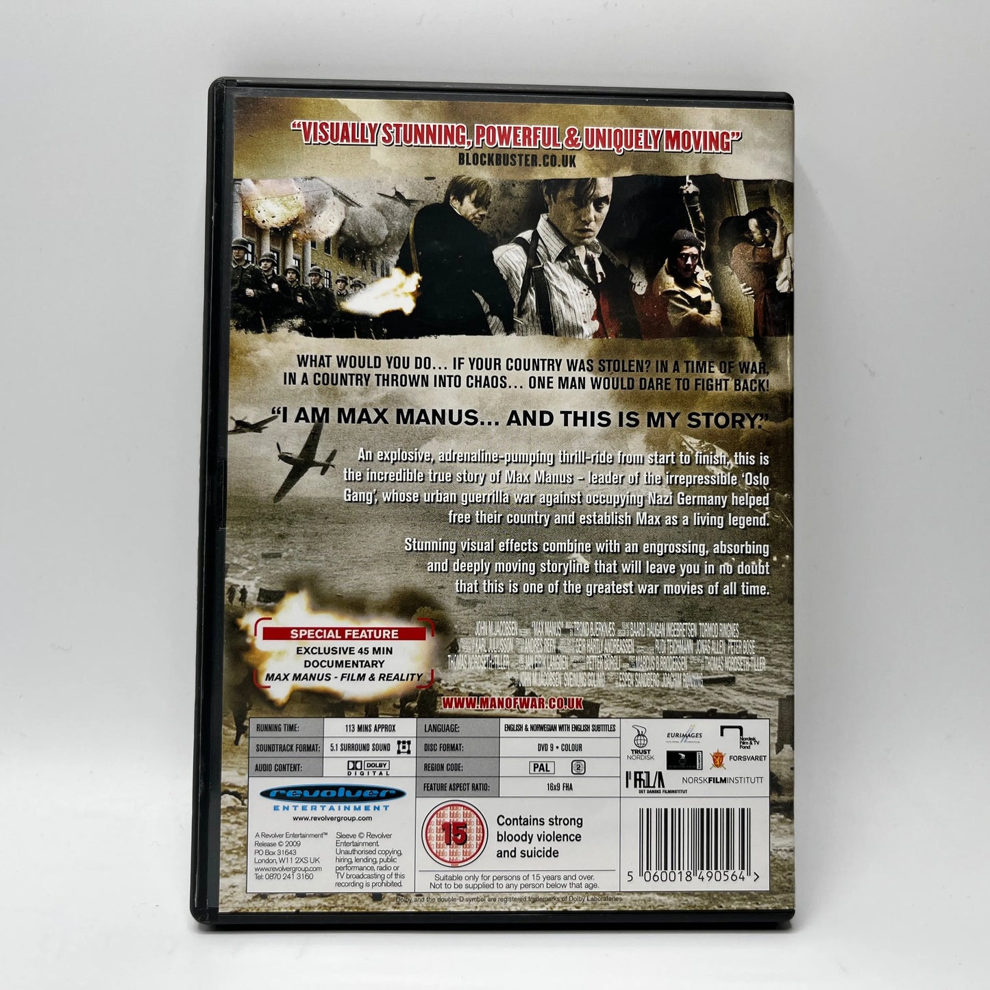 Max Manus - Man Of War (DVD)