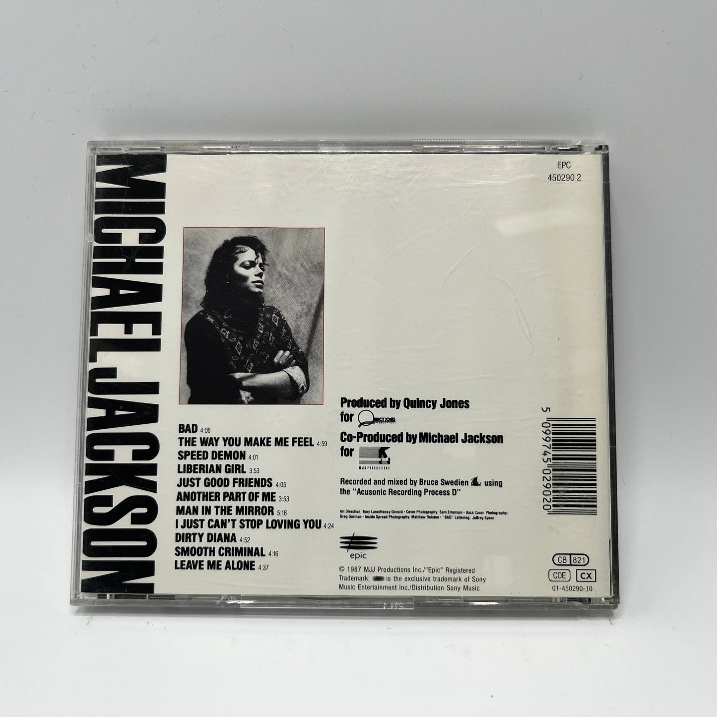 Michael Jackson - Bad CD
