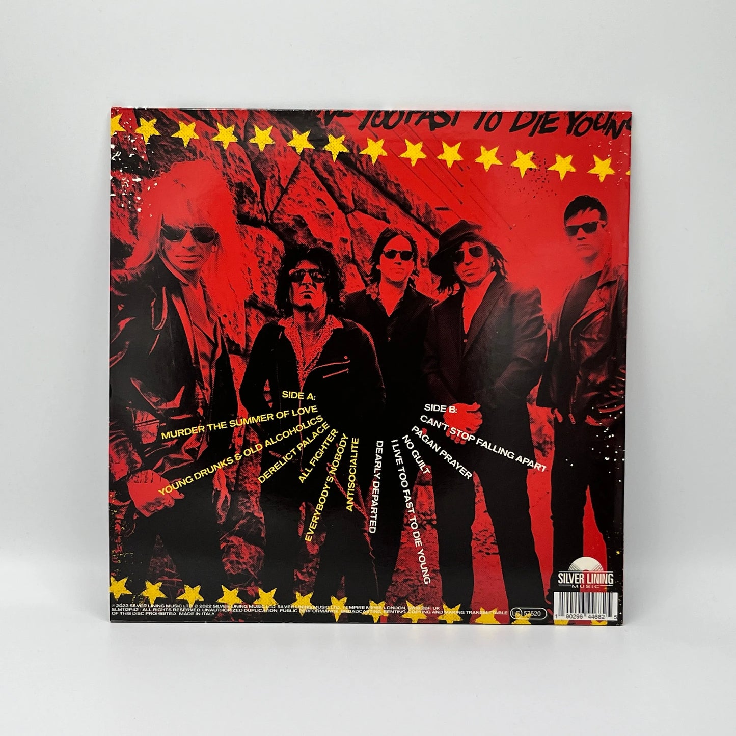Michael Monroe - I Live Too Fast to Die Young! LP