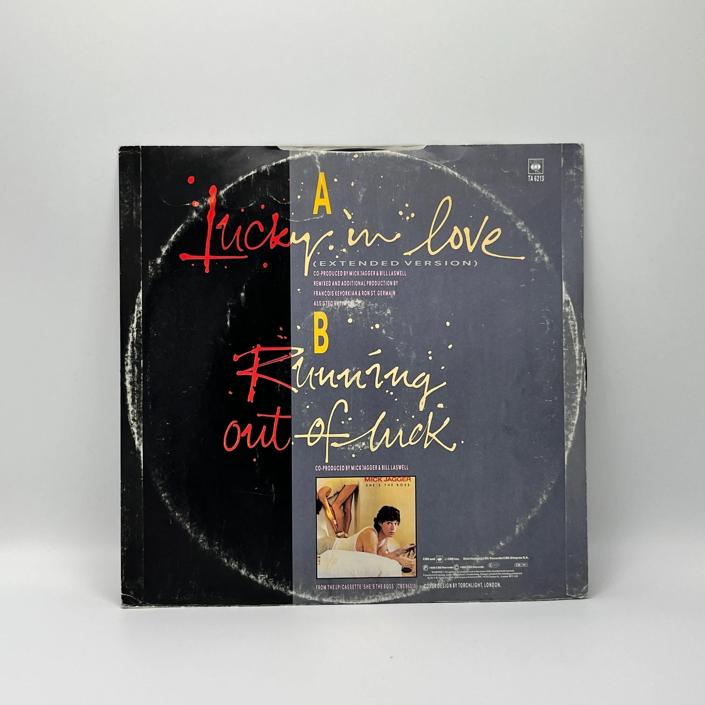 Mick Jagger - Lucky In Love Maxi-Single