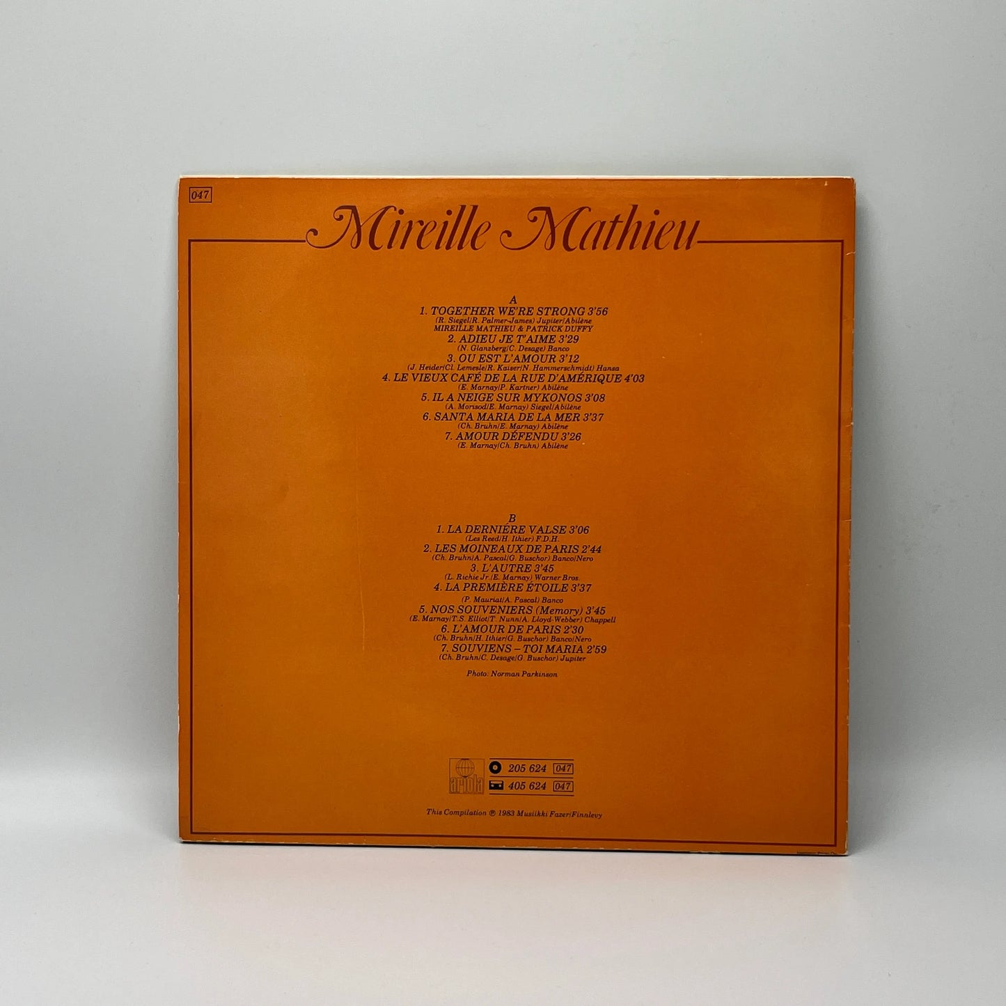 Mireille Mathieu - Mireille Mathieu LP