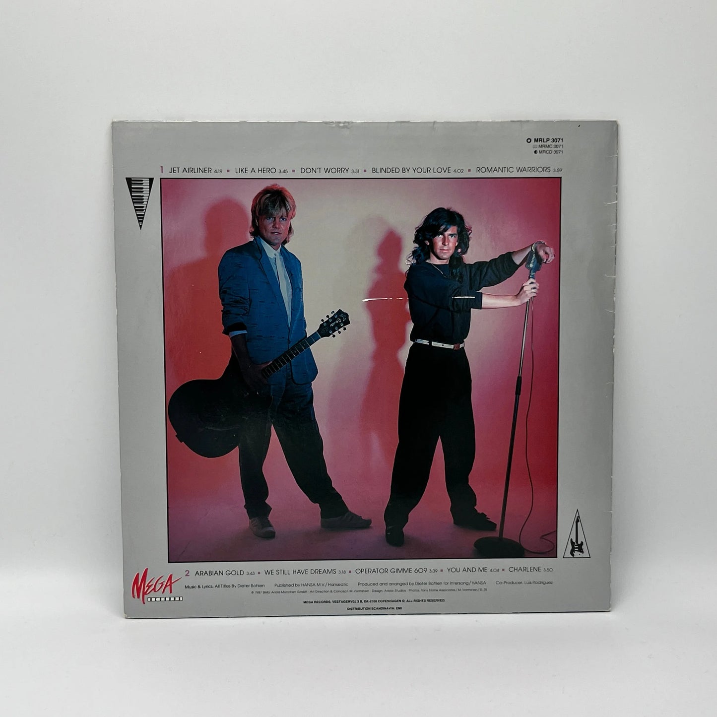 Modern Talking - Romantic Warriors (The 5th Album) LP