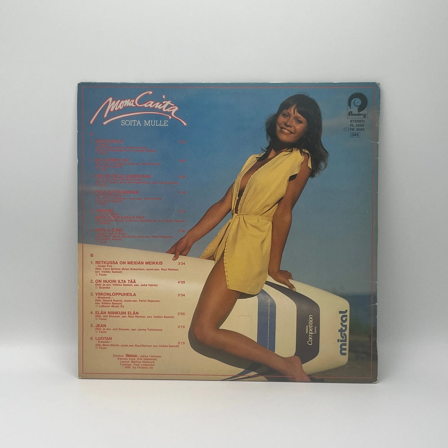 Mona Carita - Soita Mulle LP