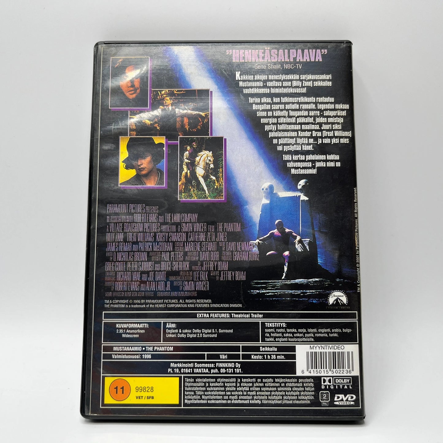 Mustanaamio - Vaeltava Aave (DVD)