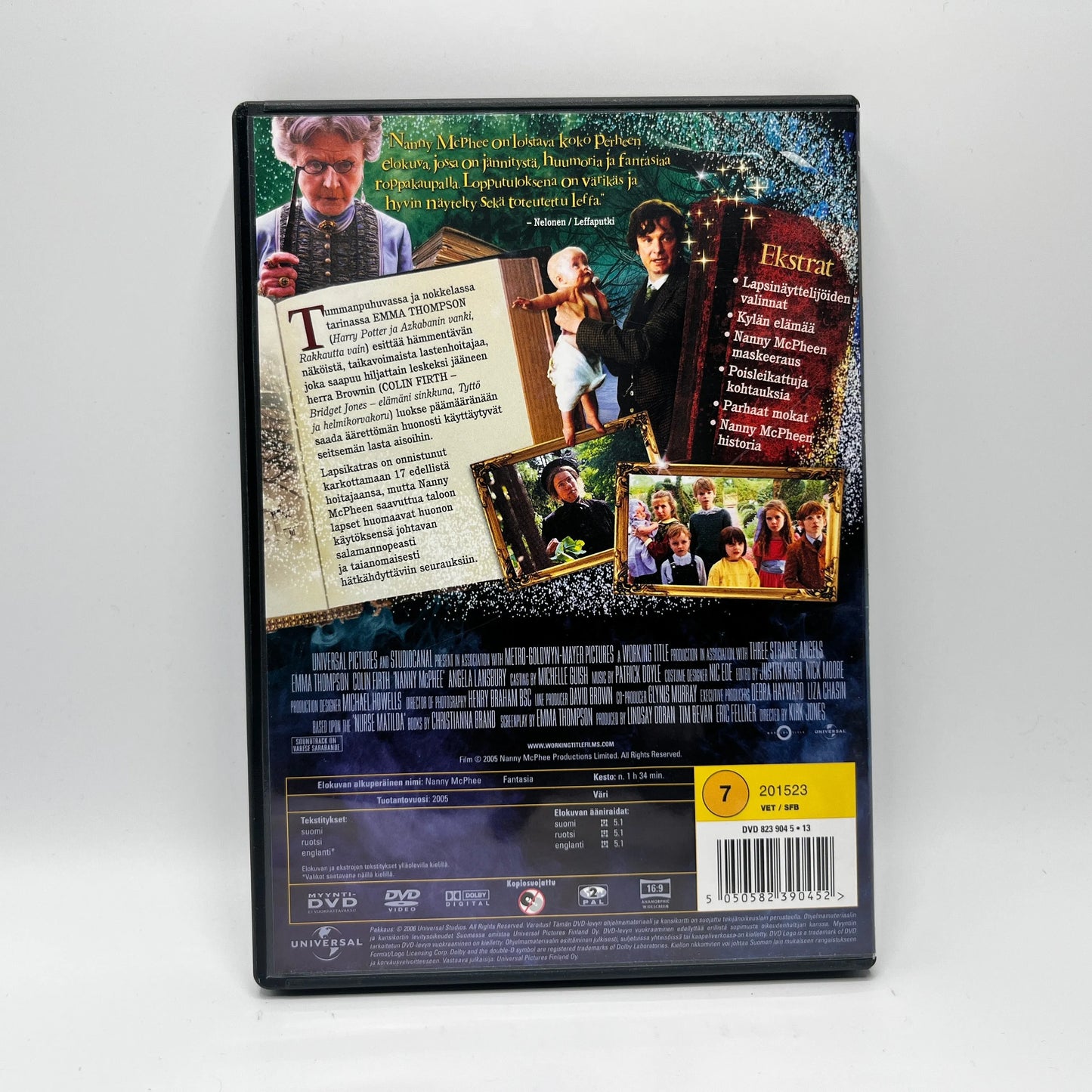 Nanny McPhee Satumainen Lastenvahti (DVD)