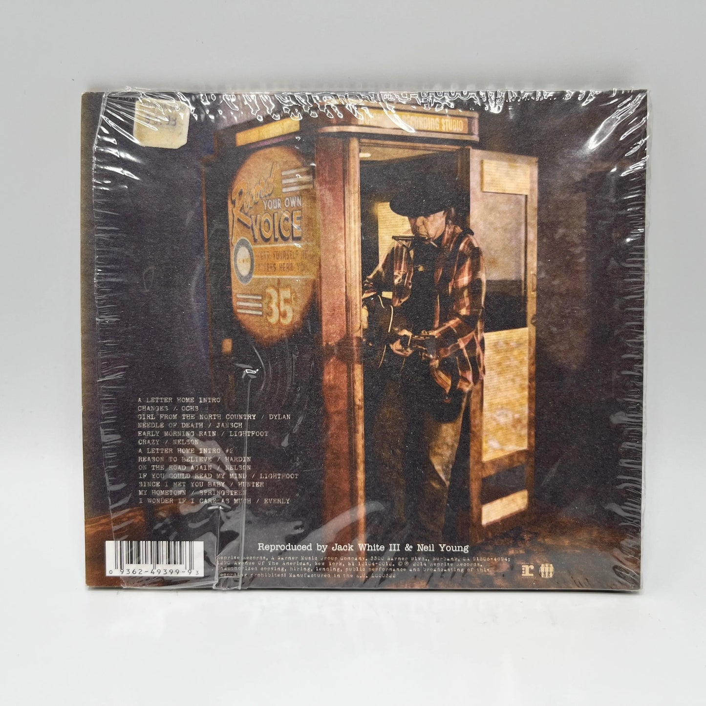 Neil Young - A Letter Home CD