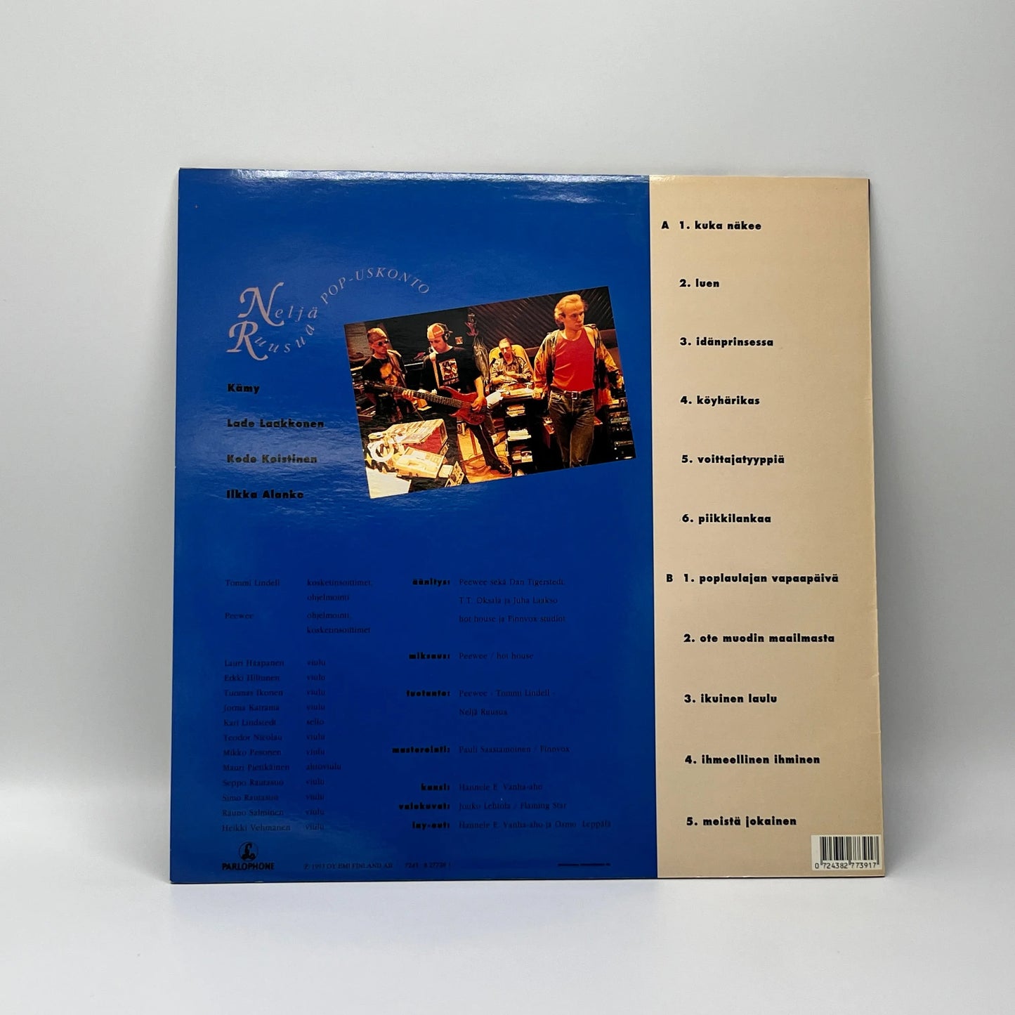 Neljä Ruusua - Pop-Uskonto LP