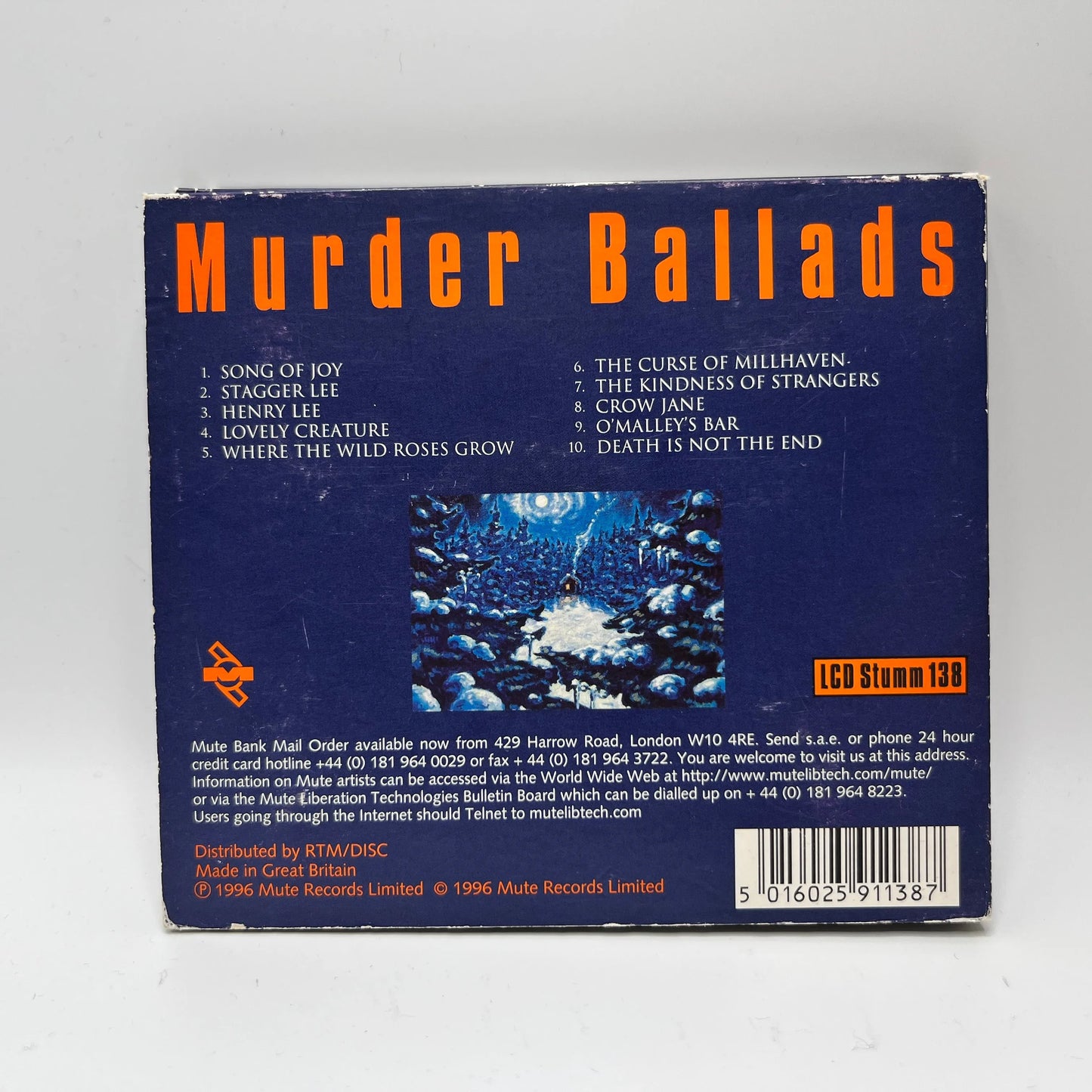 Nick Cave And The Bad Seeds - Murder Ballads CD