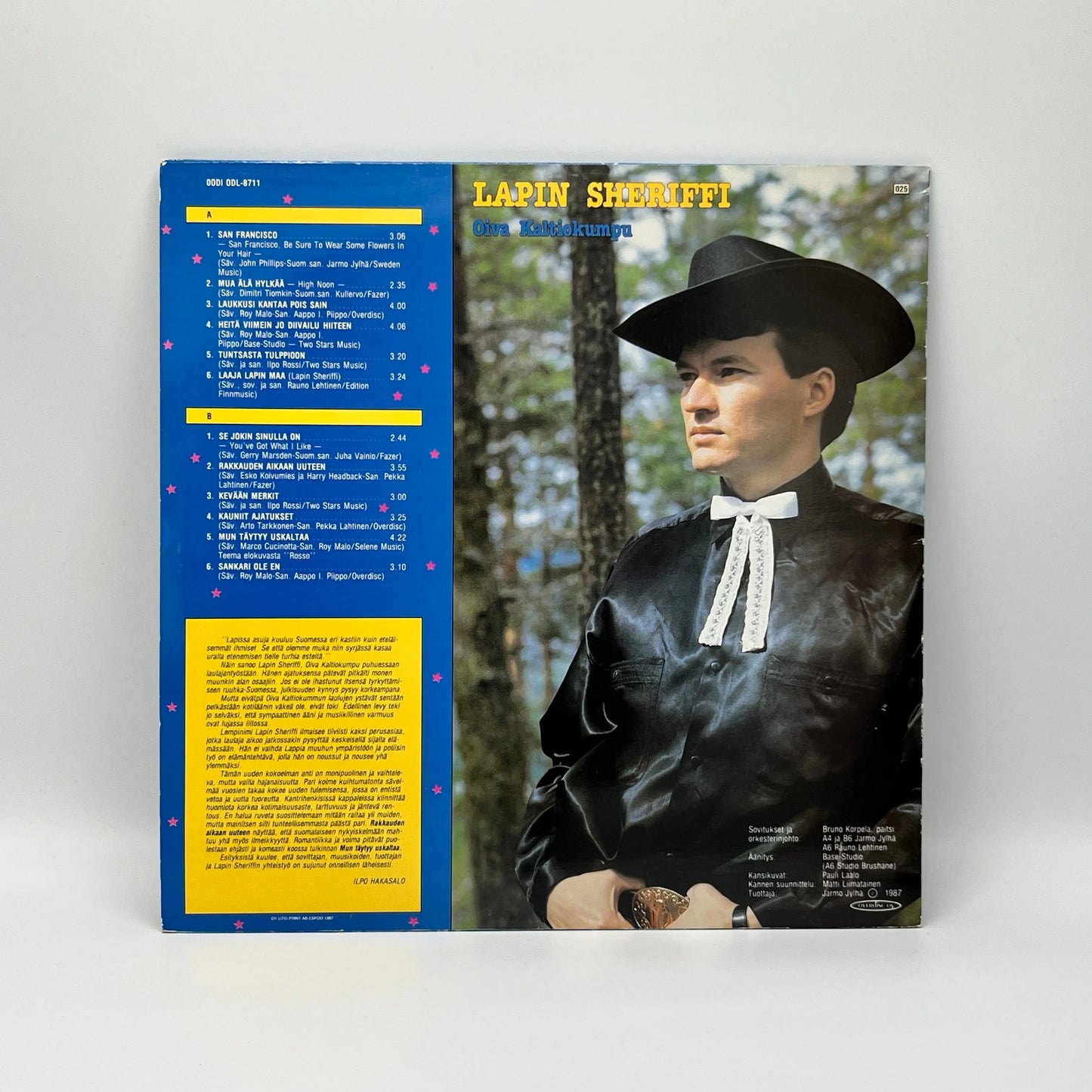 Oiva Kaltiokumpu - Lapin Sheriffi LP