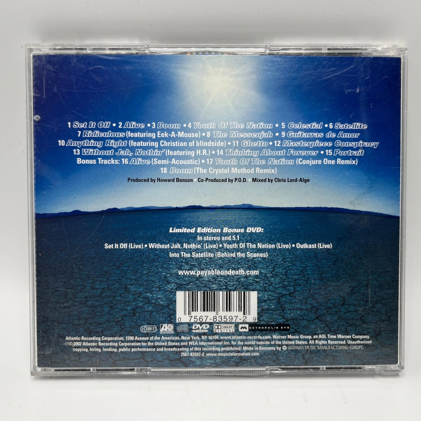 P.O.D - Satellite CD