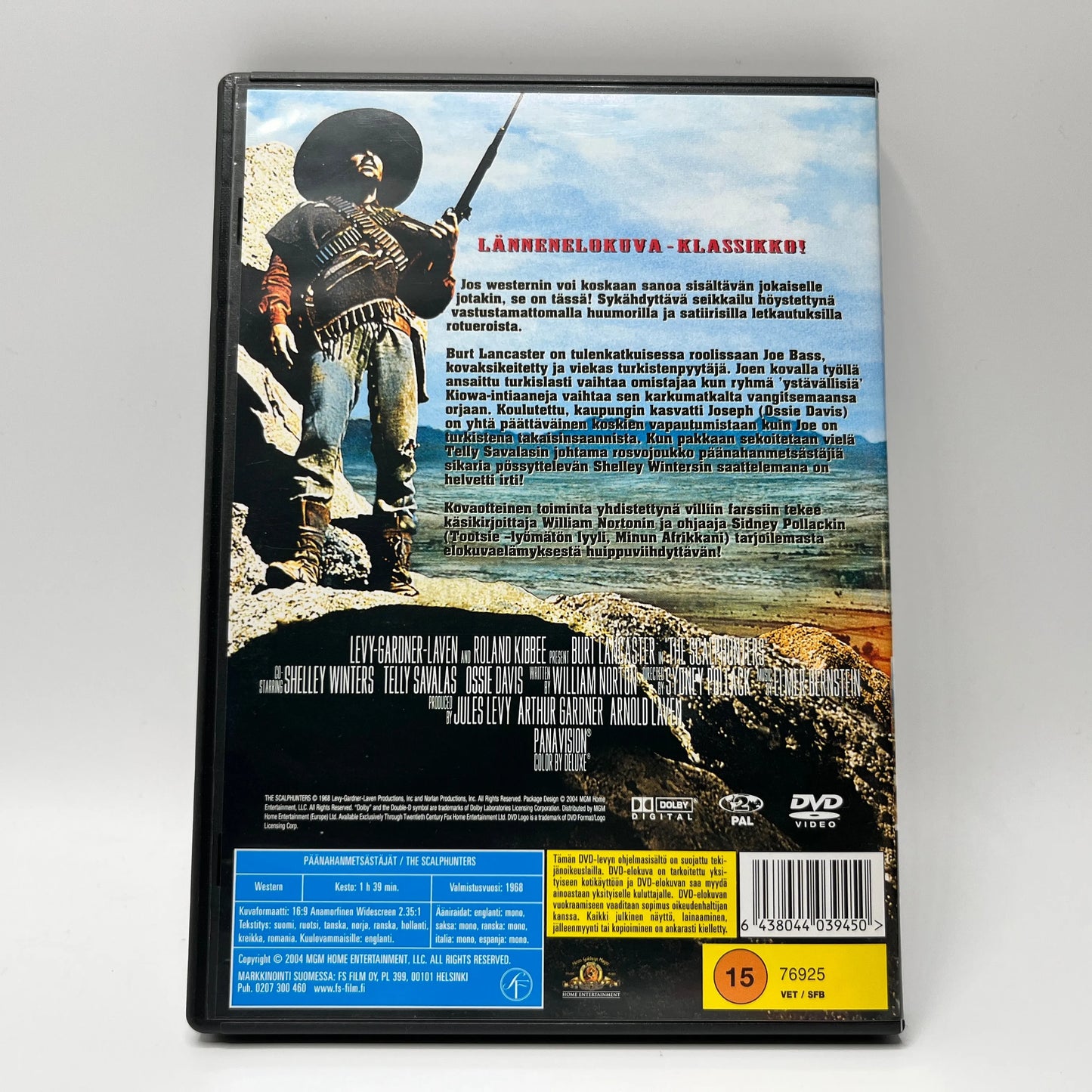 Päänahanmetsästäjät (DVD)