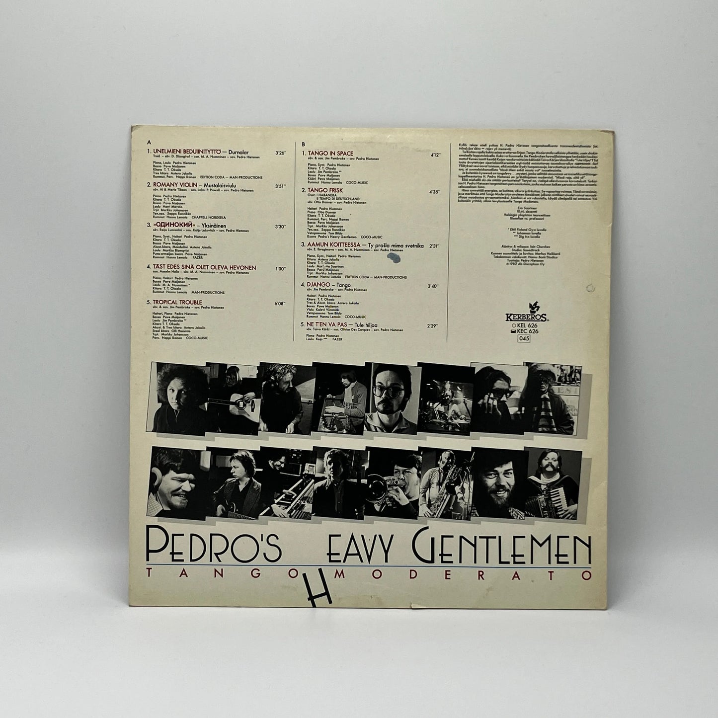 Pedro's Heavy Gentlemen - Tango Moderato LP