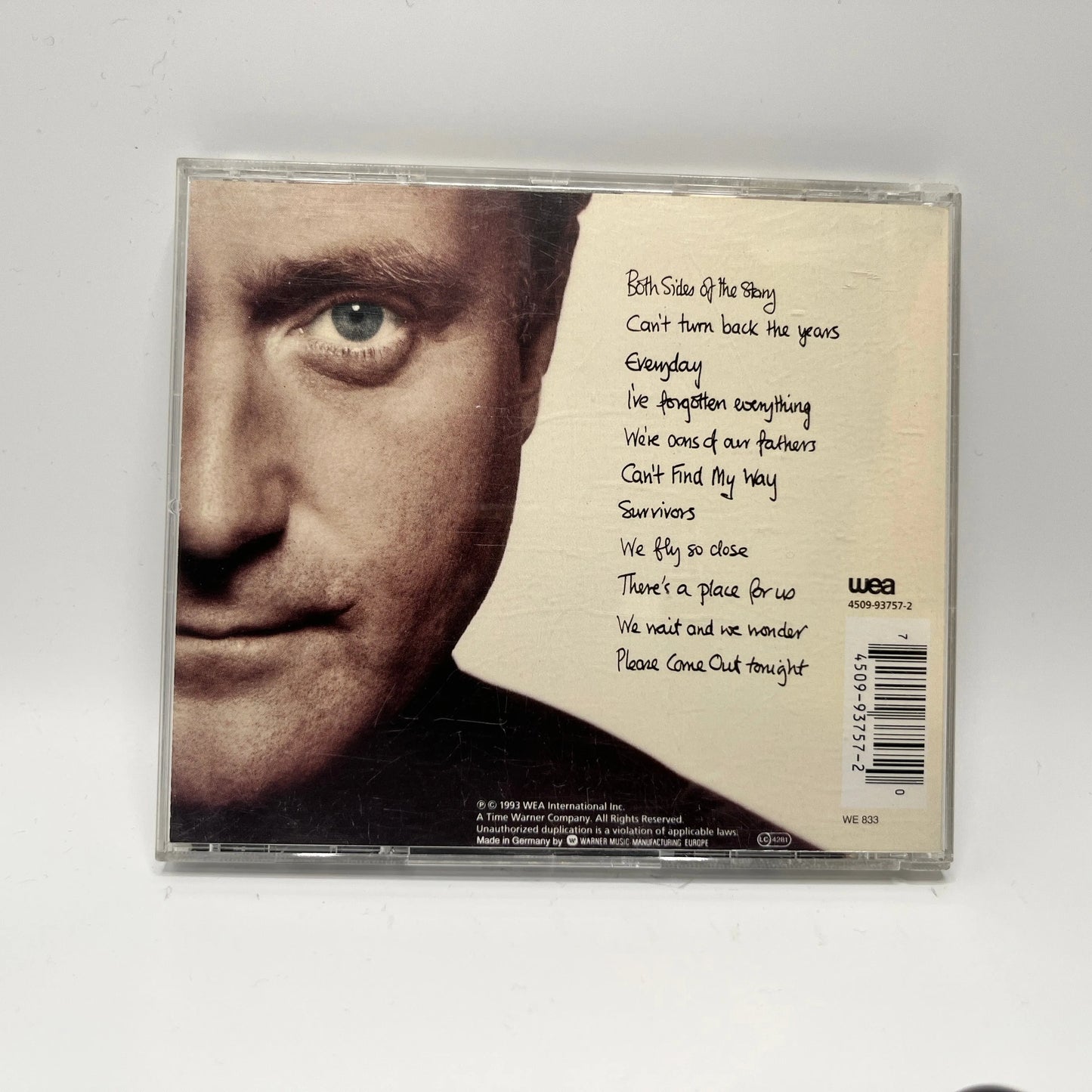 Phil Collins - Both Sides CD