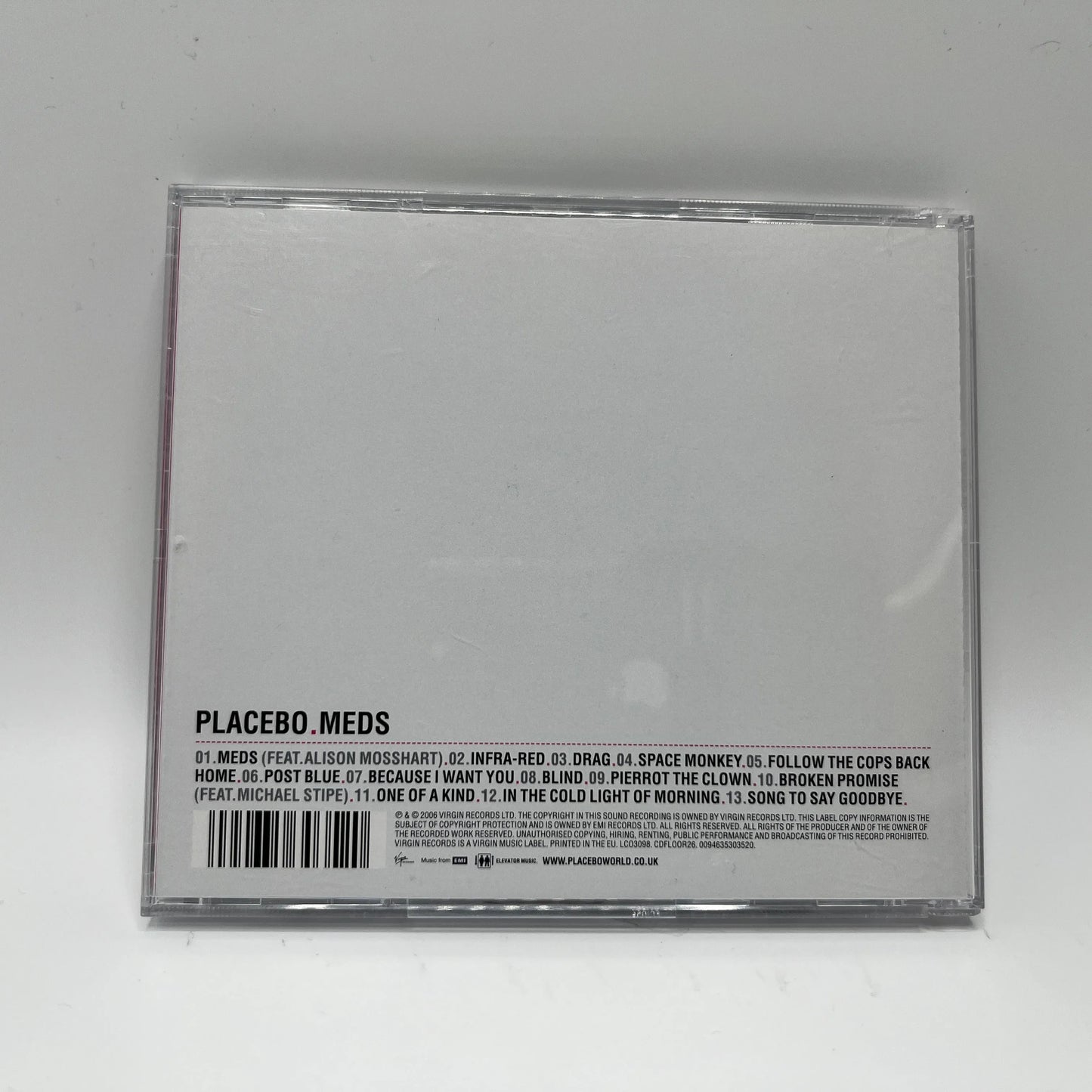 Placebo - Meds CD