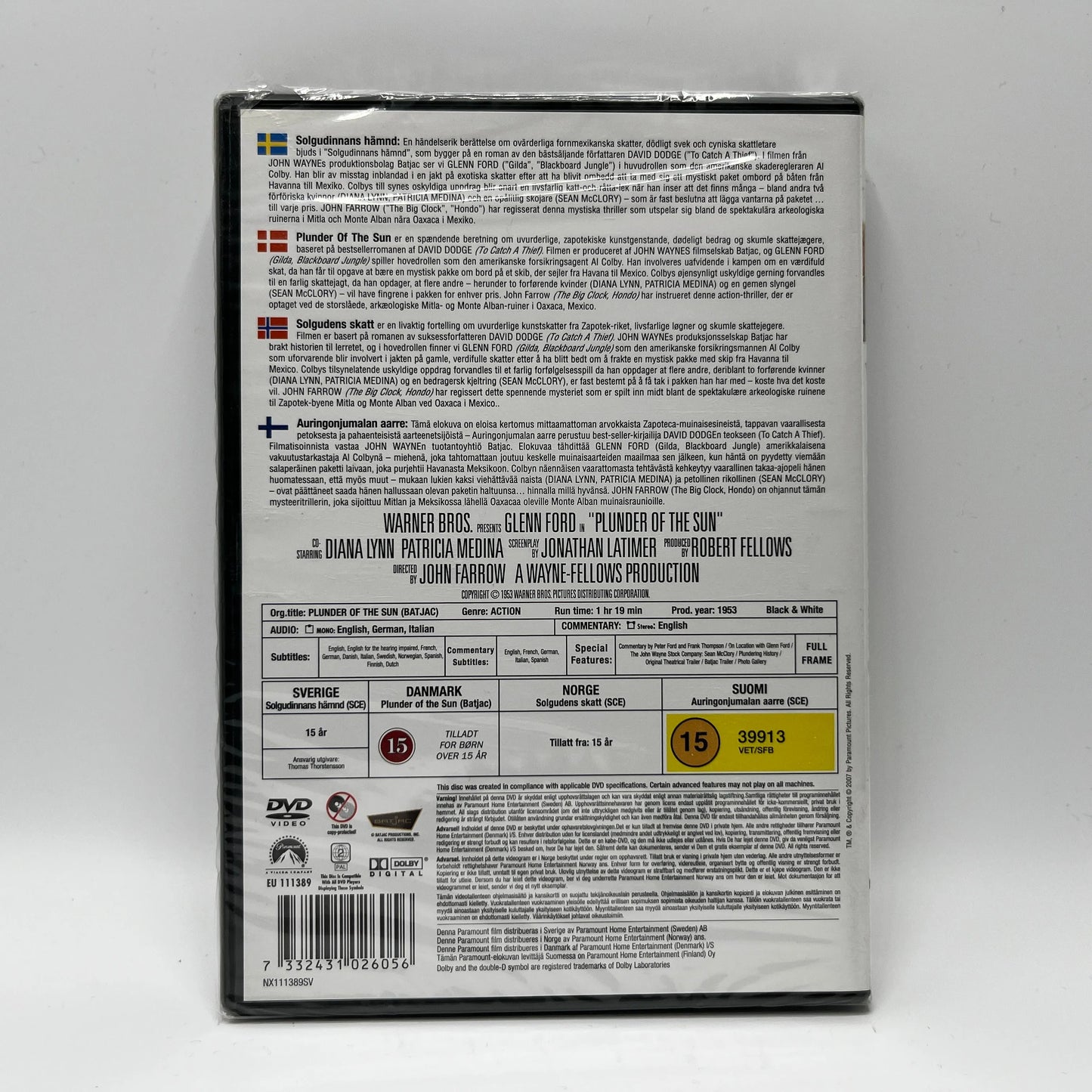 Plunder Of The Sun (DVD)