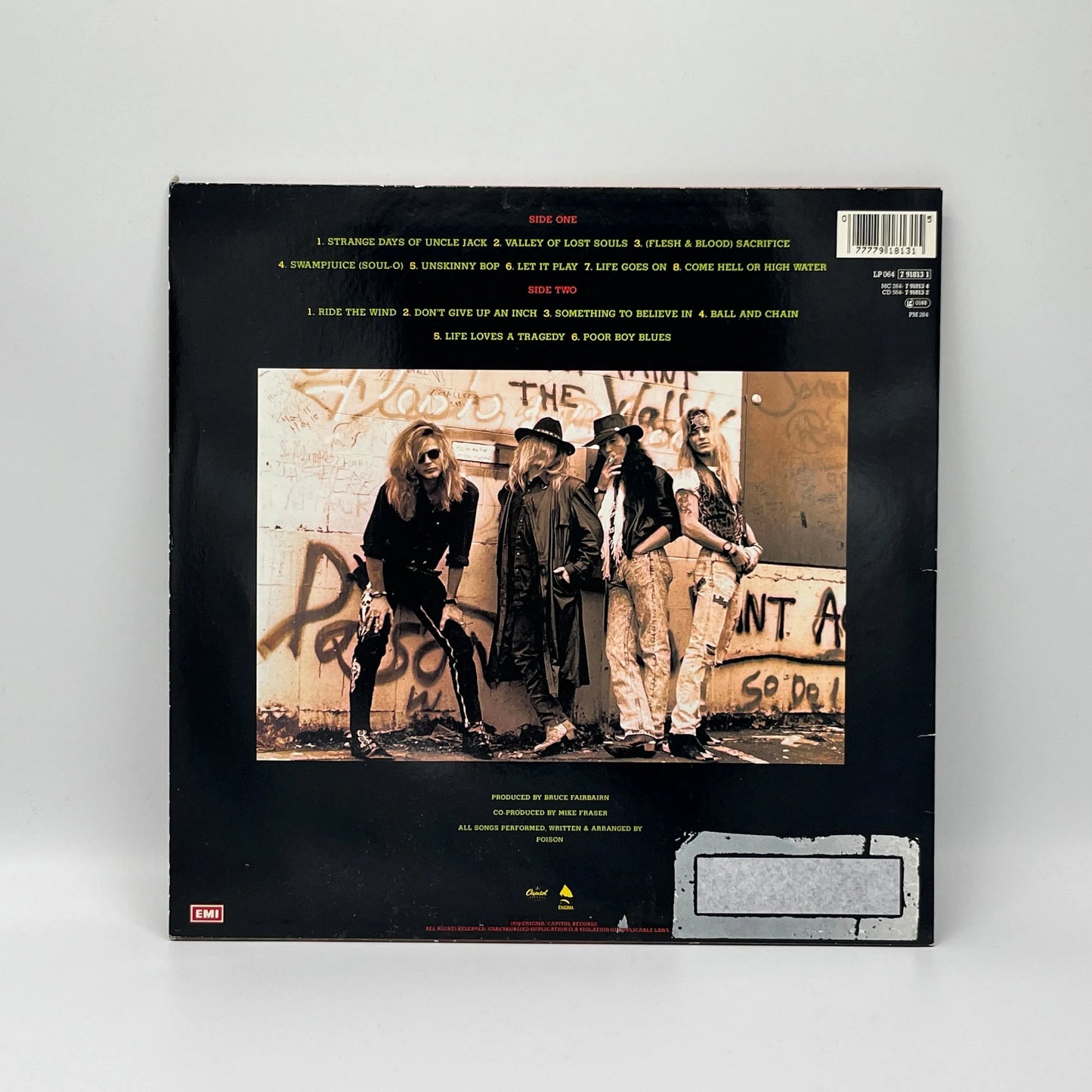 Poison - Flesh & Blood LP