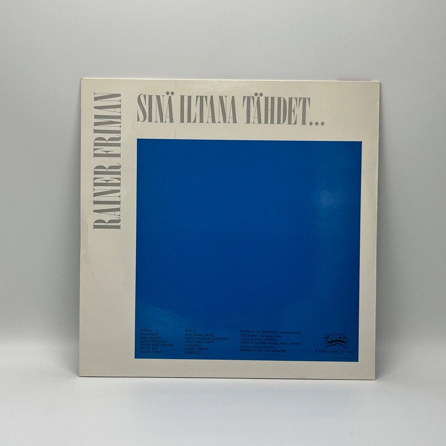 Rainer Friman - Sinä Iltana Tähdet... LP