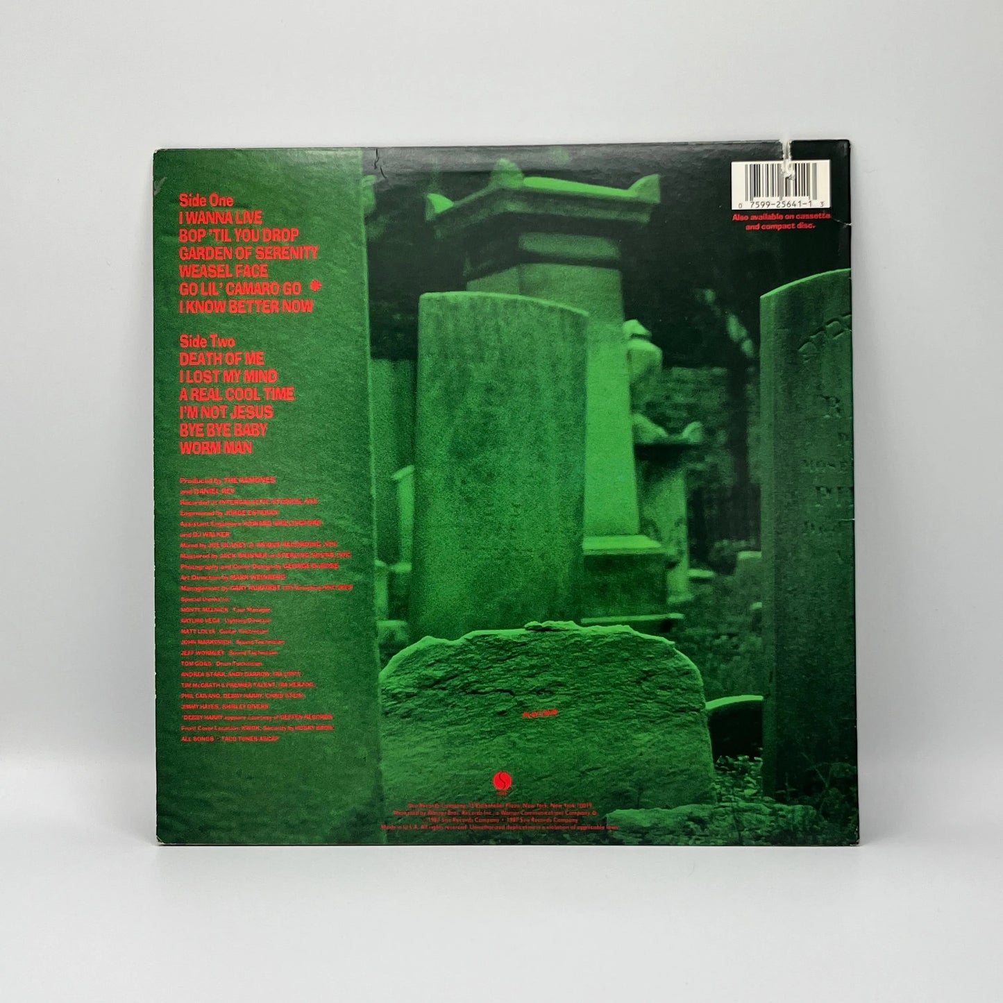 Ramones - Halfway To Sanity LP