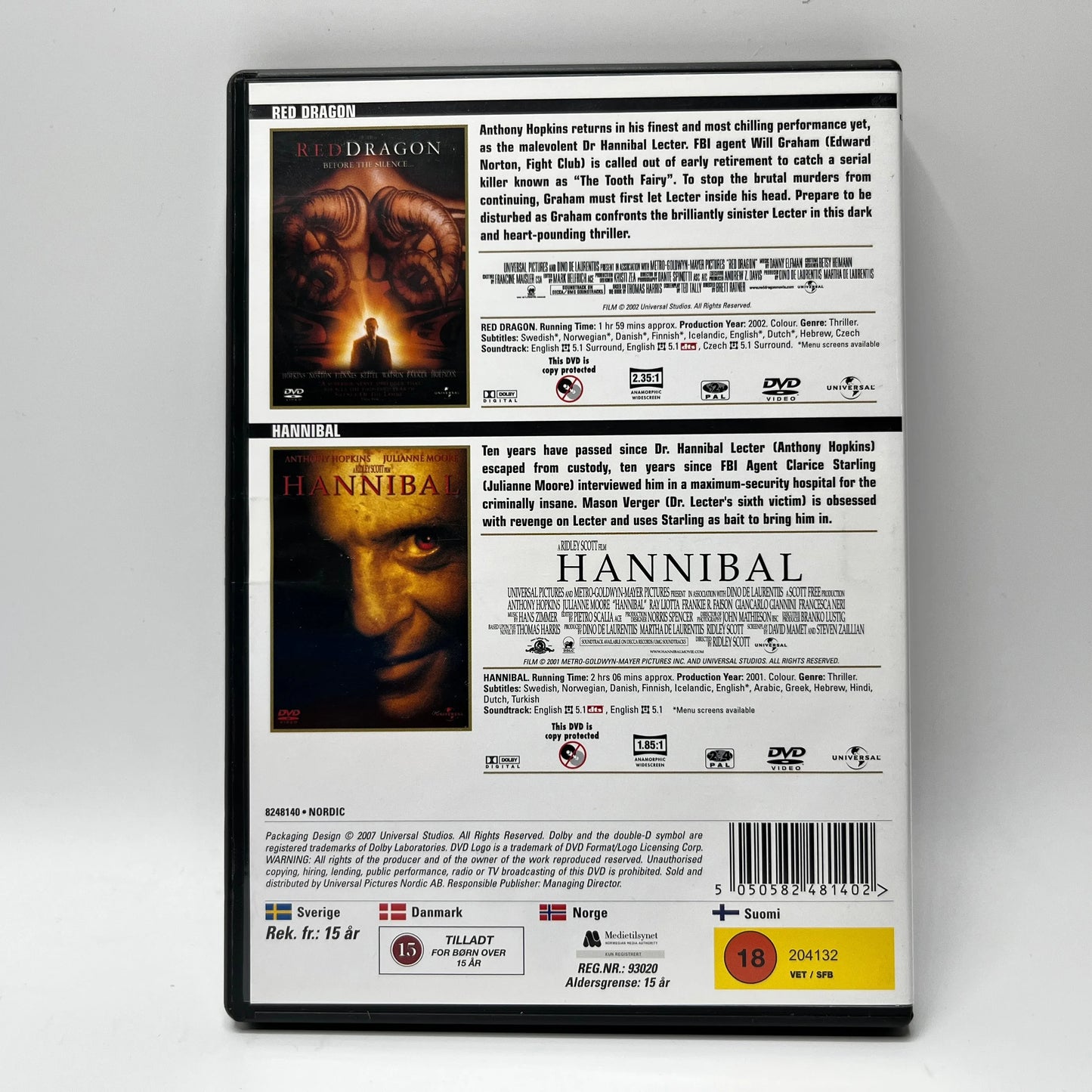 Red Dragon/Hannibal (DVD)