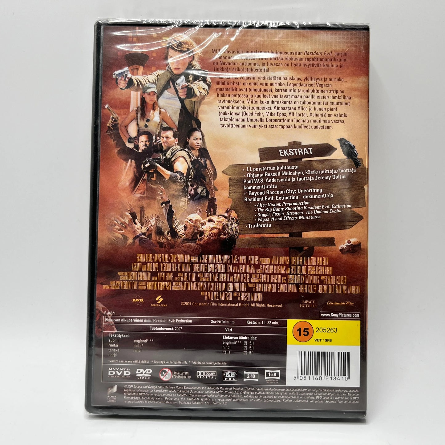 Resident Evil 3 - Tuho (DVD)