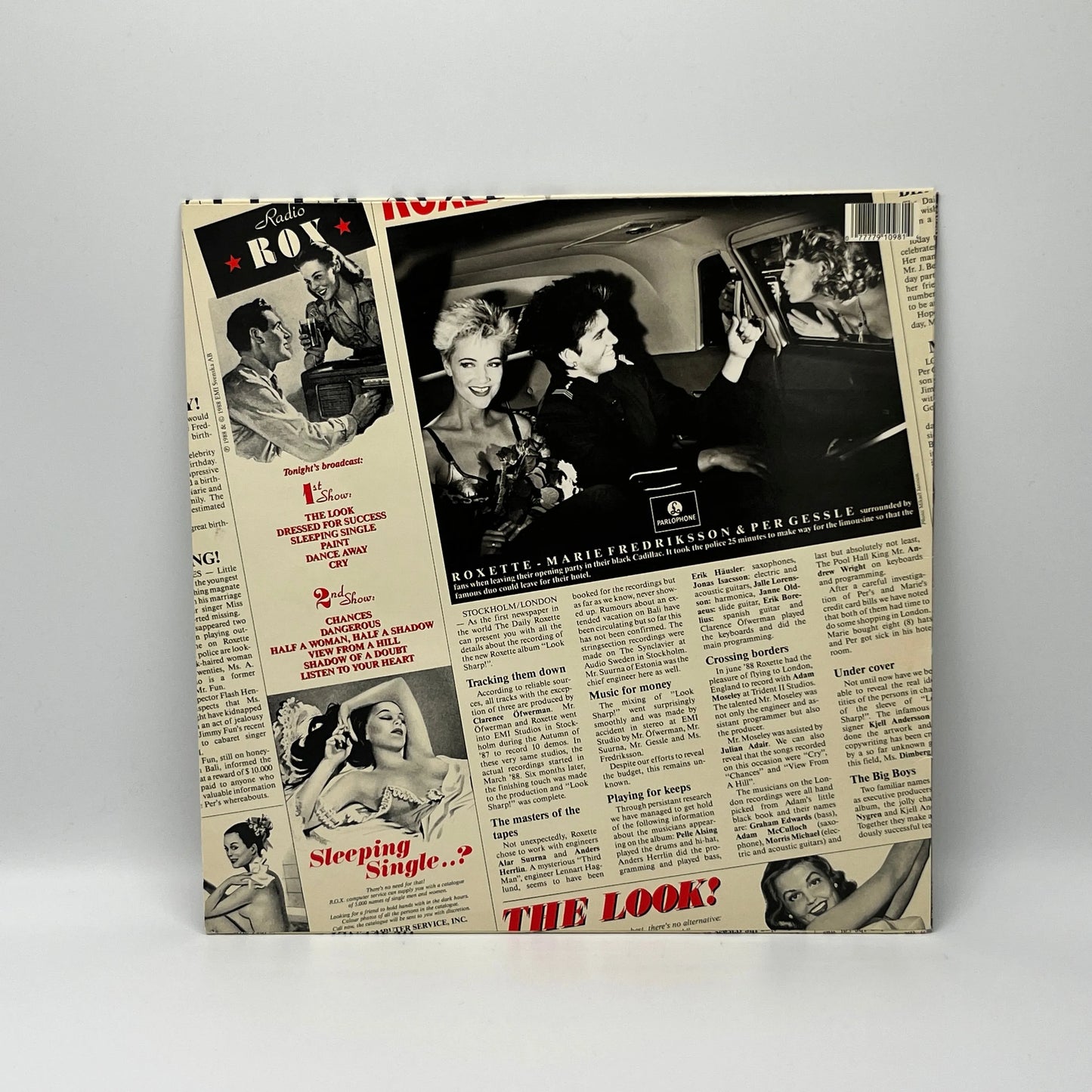 Roxette - Look Sharp! LP