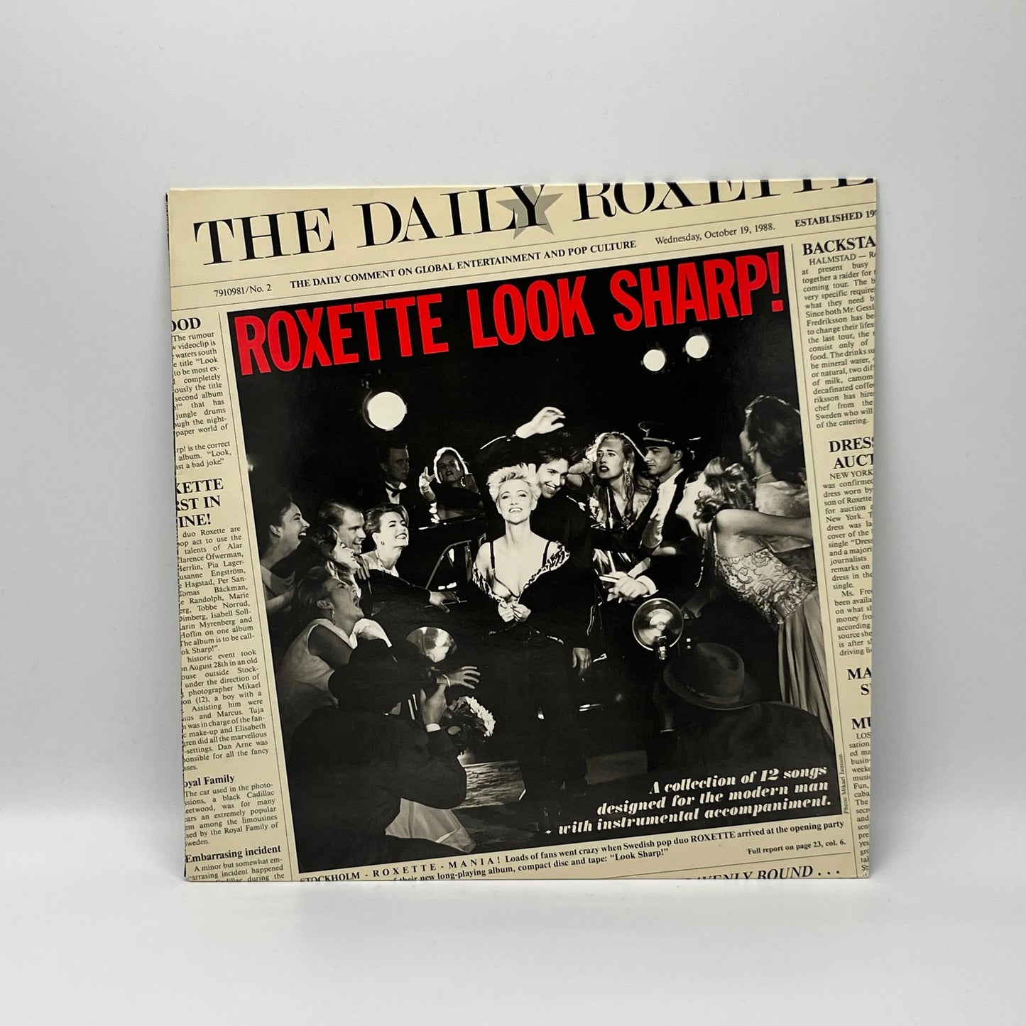 Roxette - Look Sharp! LP