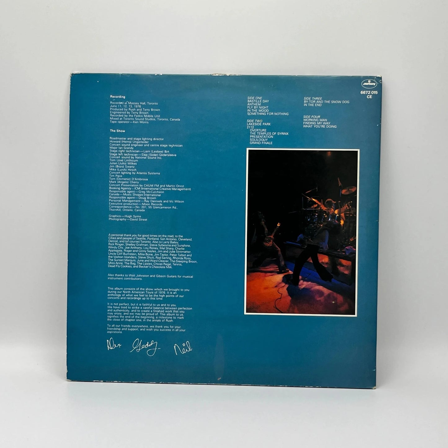 Rush - All The World's A Stage 2LP