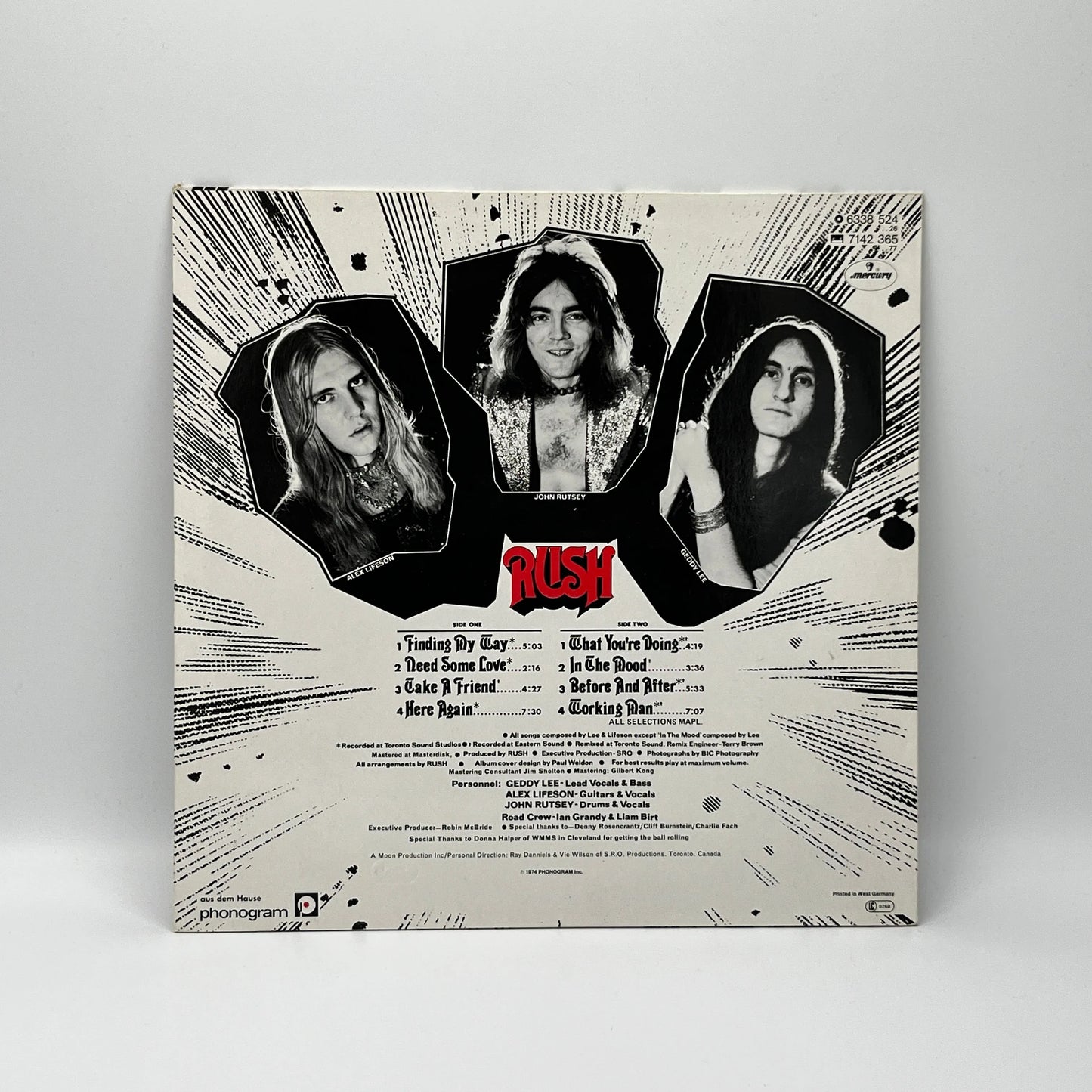 Rush - Rush LP