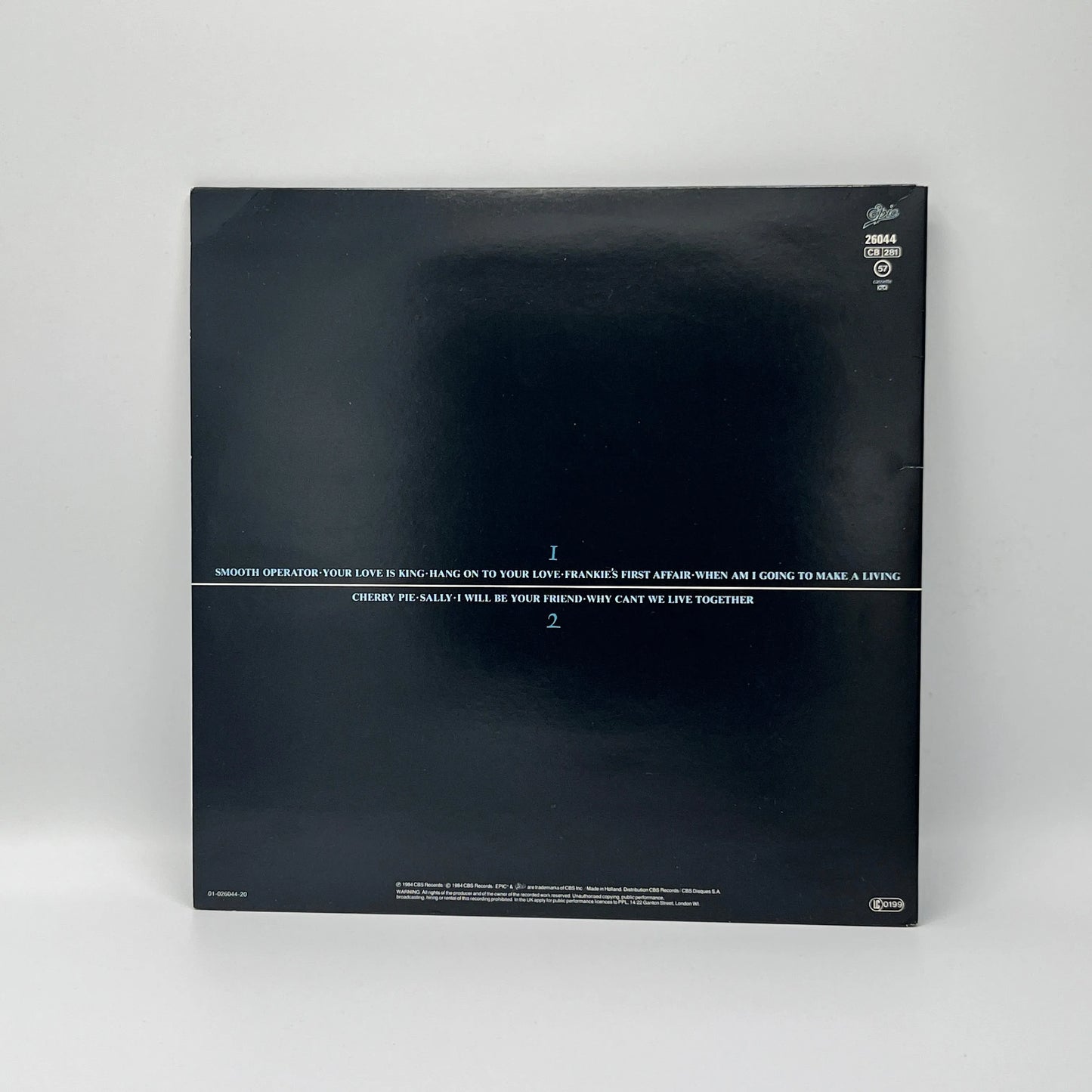 Sade - Diamond Life LP