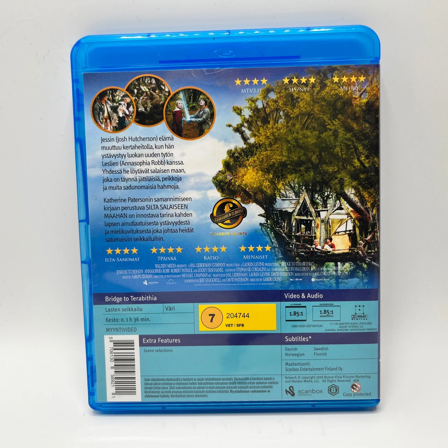 Silta Salaiseen Maahan (Blu-Ray)