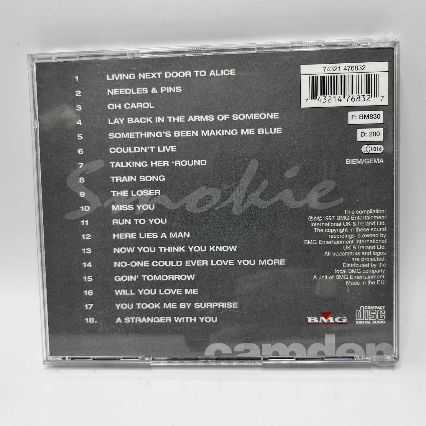 Smokie - The Best Of CD