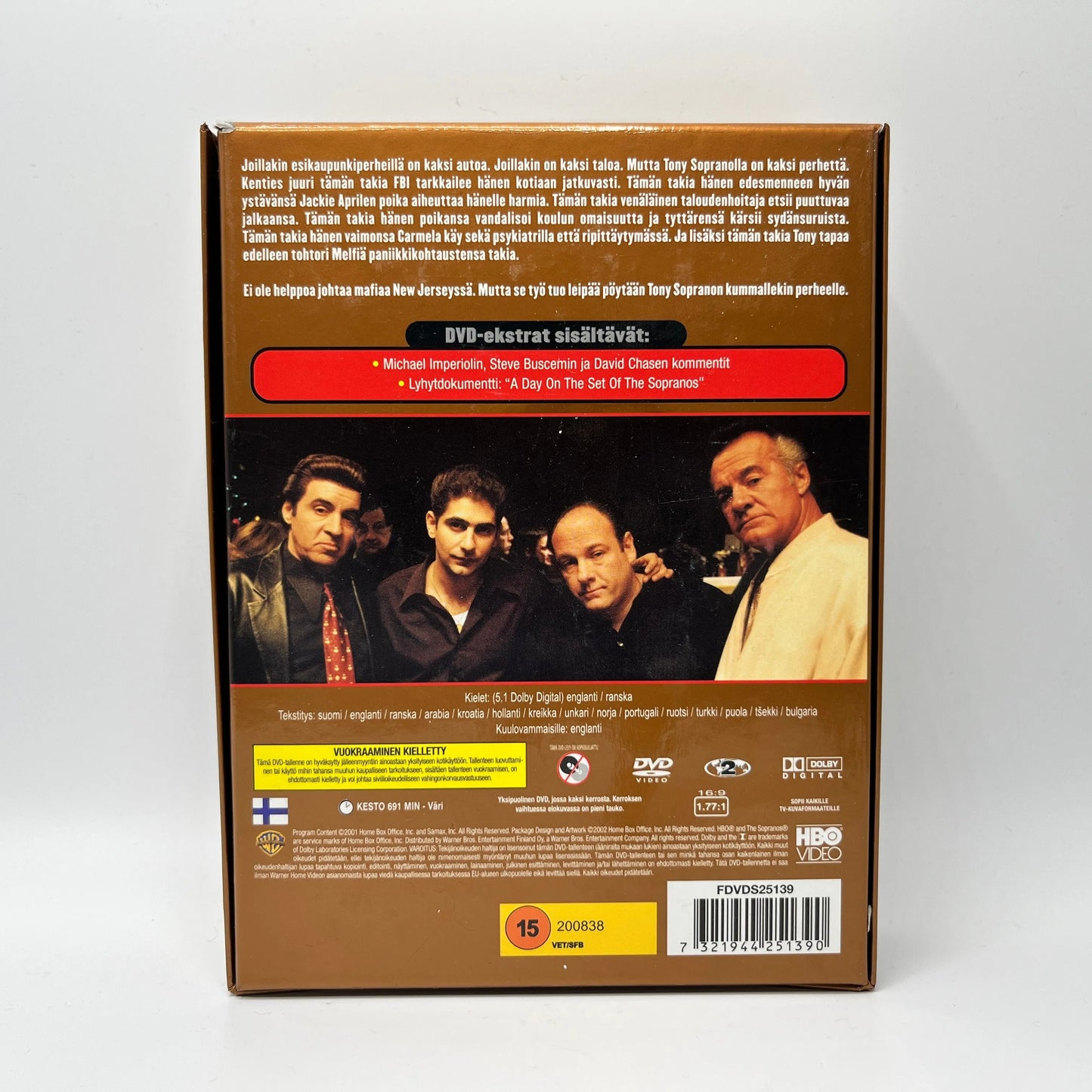 Sopranos - Kausi 3 (DVD Box)